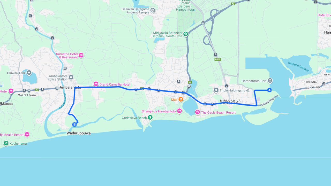 Safari na džungli na řece Walawe z přístavu Hambantota