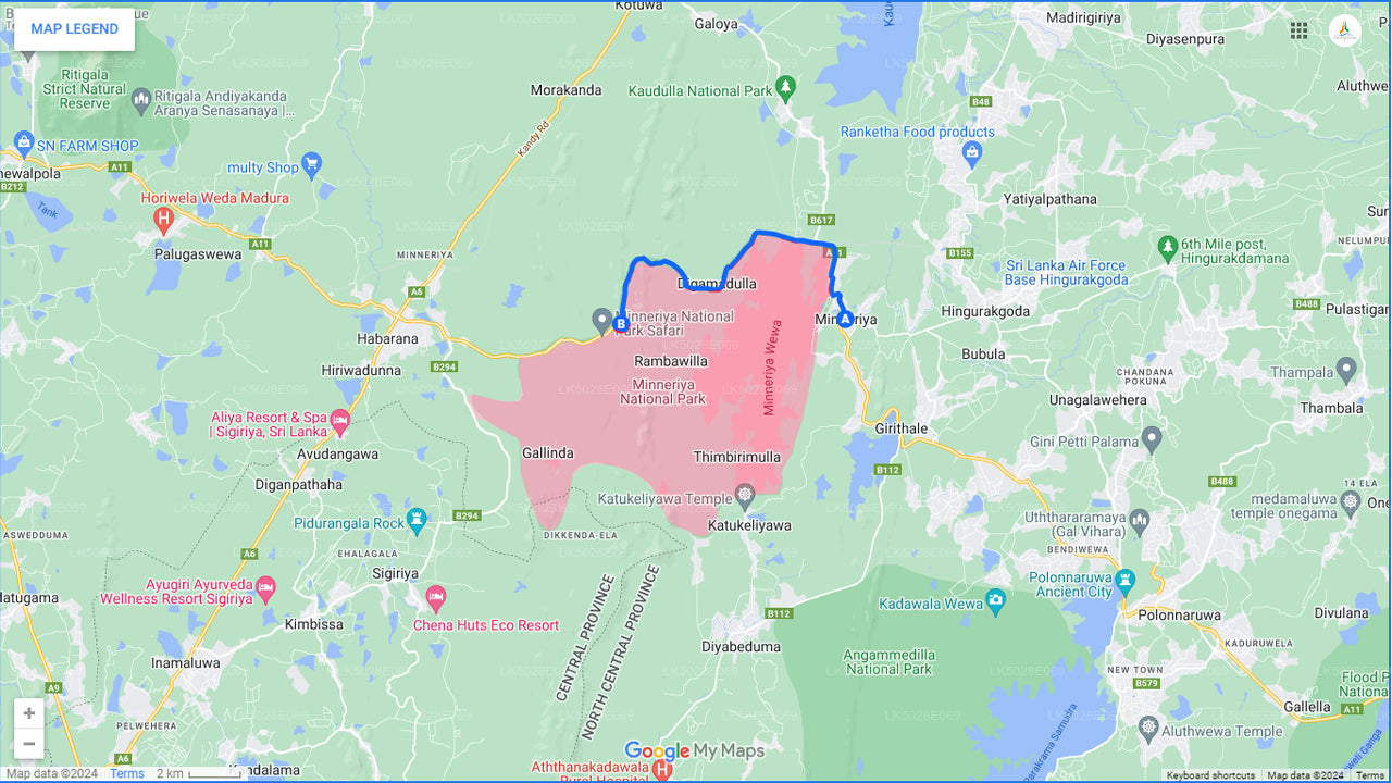 Soukromé safari z Minneriyi za shledáním slonů