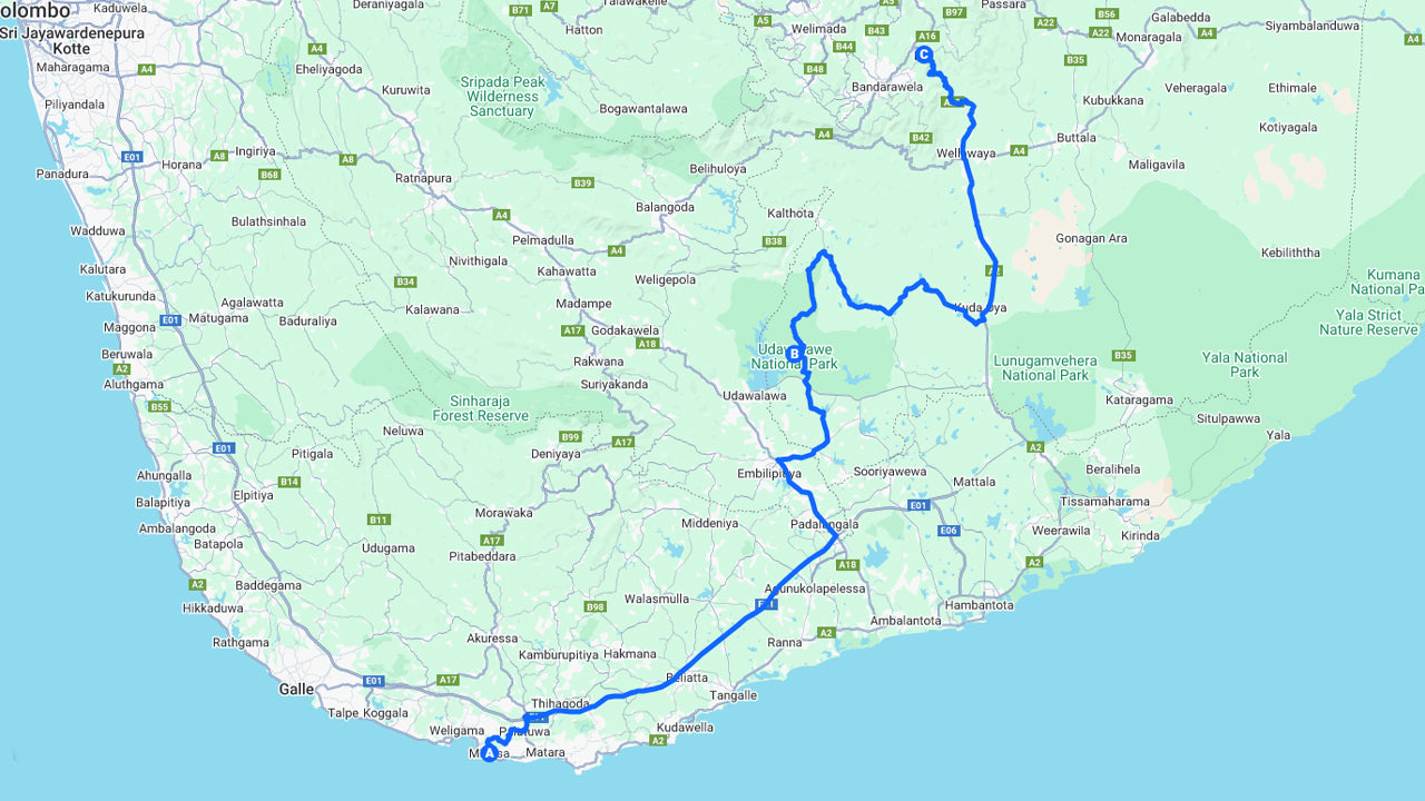 Soukromá prohlídka z Mirissy do Elly s Udawalawe Safari