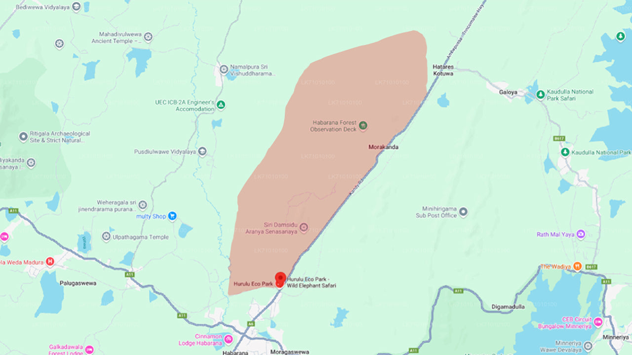 Vstupenka do ekoparku Hurulu