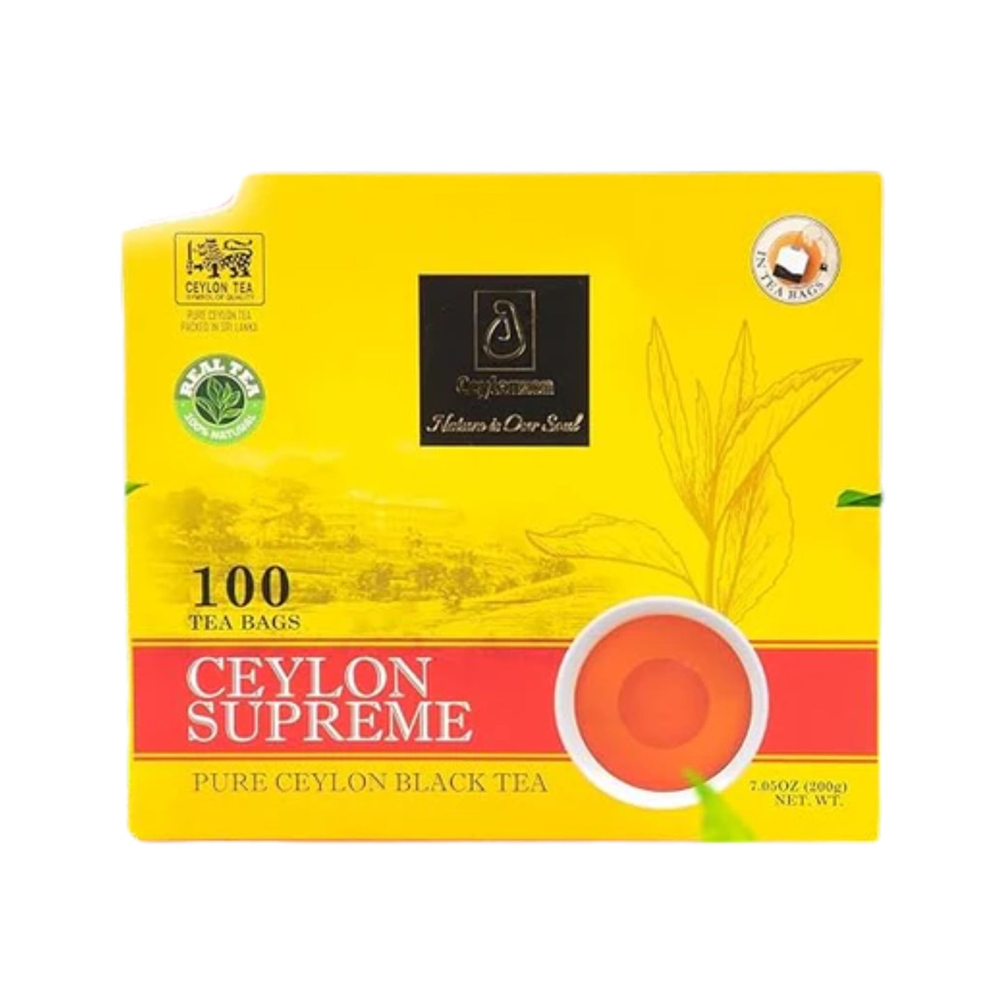 Ceylonzon Supreme Premium Ceylon Green Tea (200g) 100 Bags