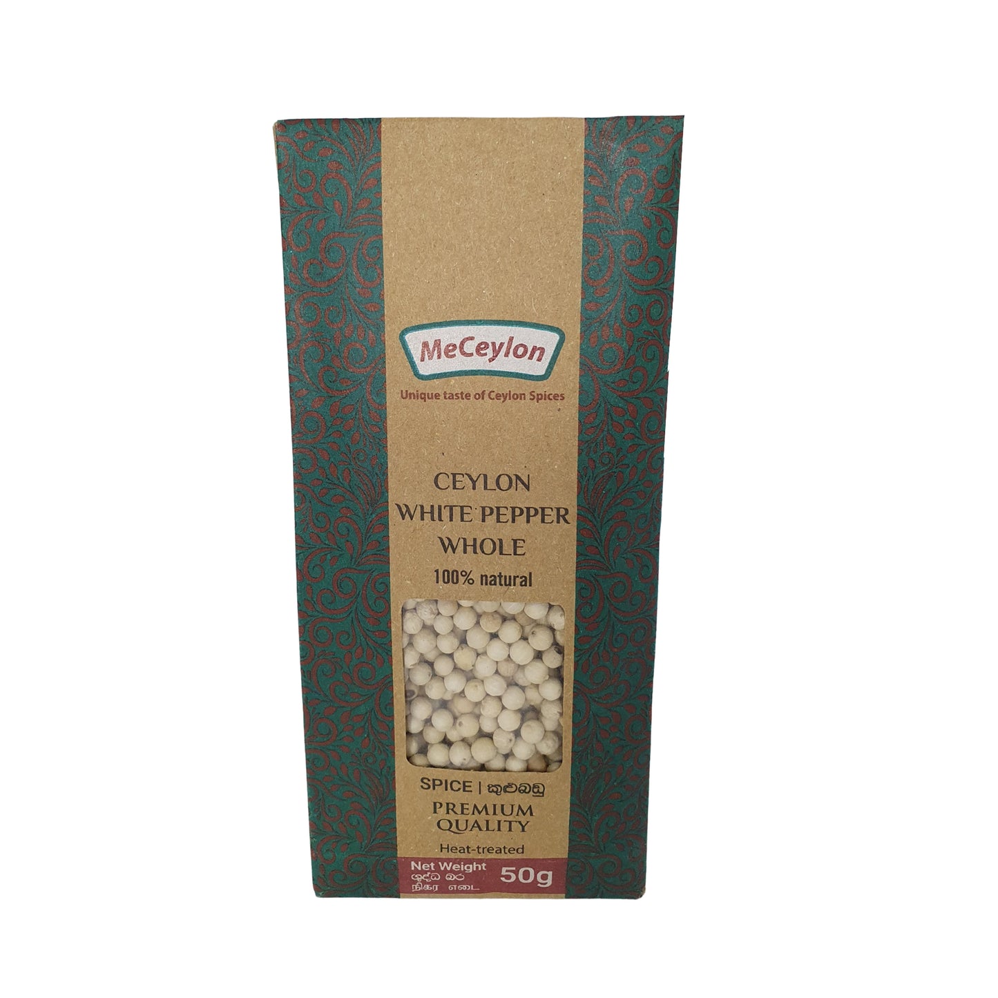 Me Ceylon Ceylon bílý pepř celý (50g)