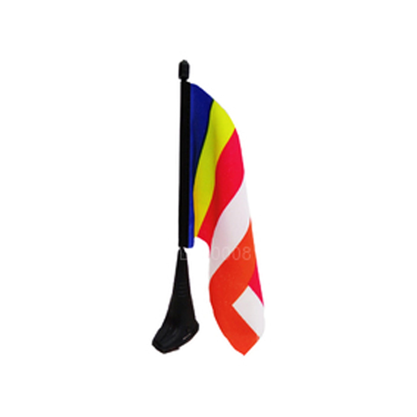 Buddhist Flag With Magnetic Foot