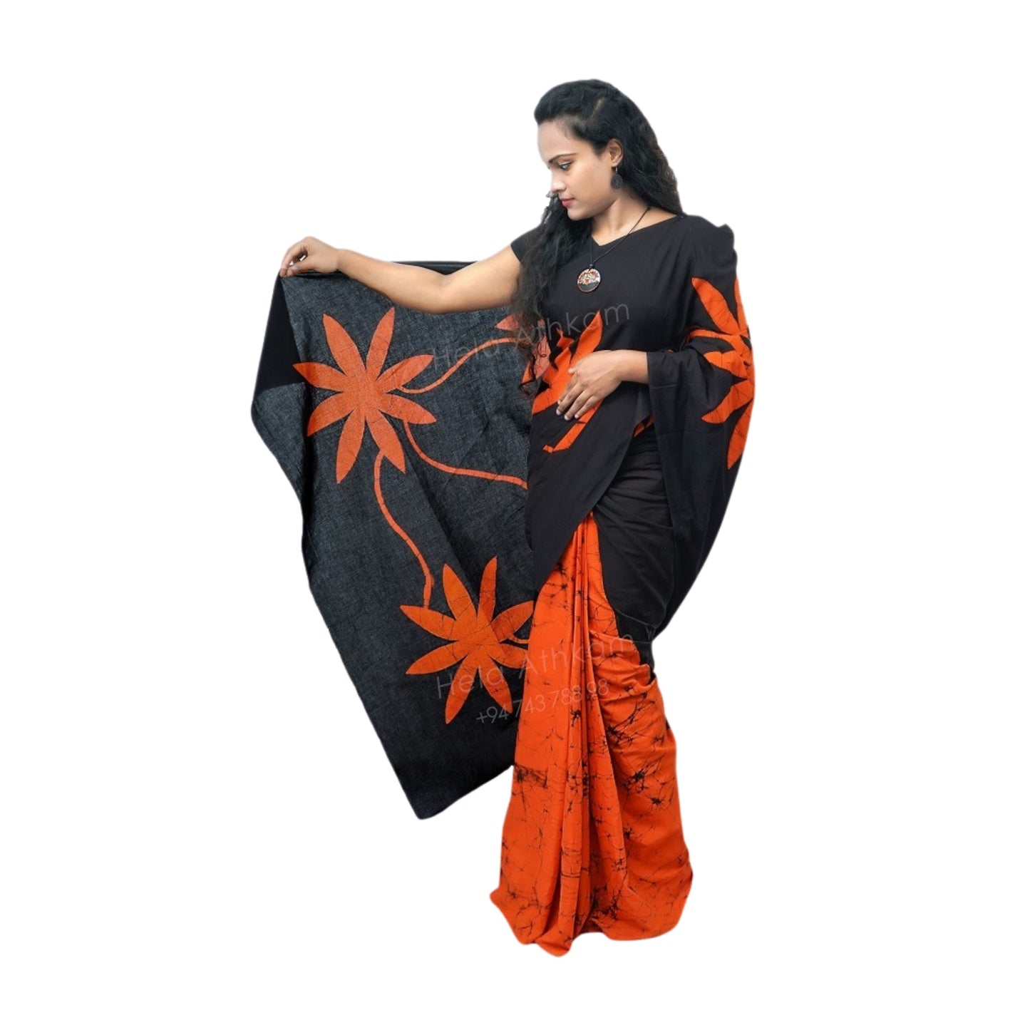 Lakpura Batik Saree (Design S203)
