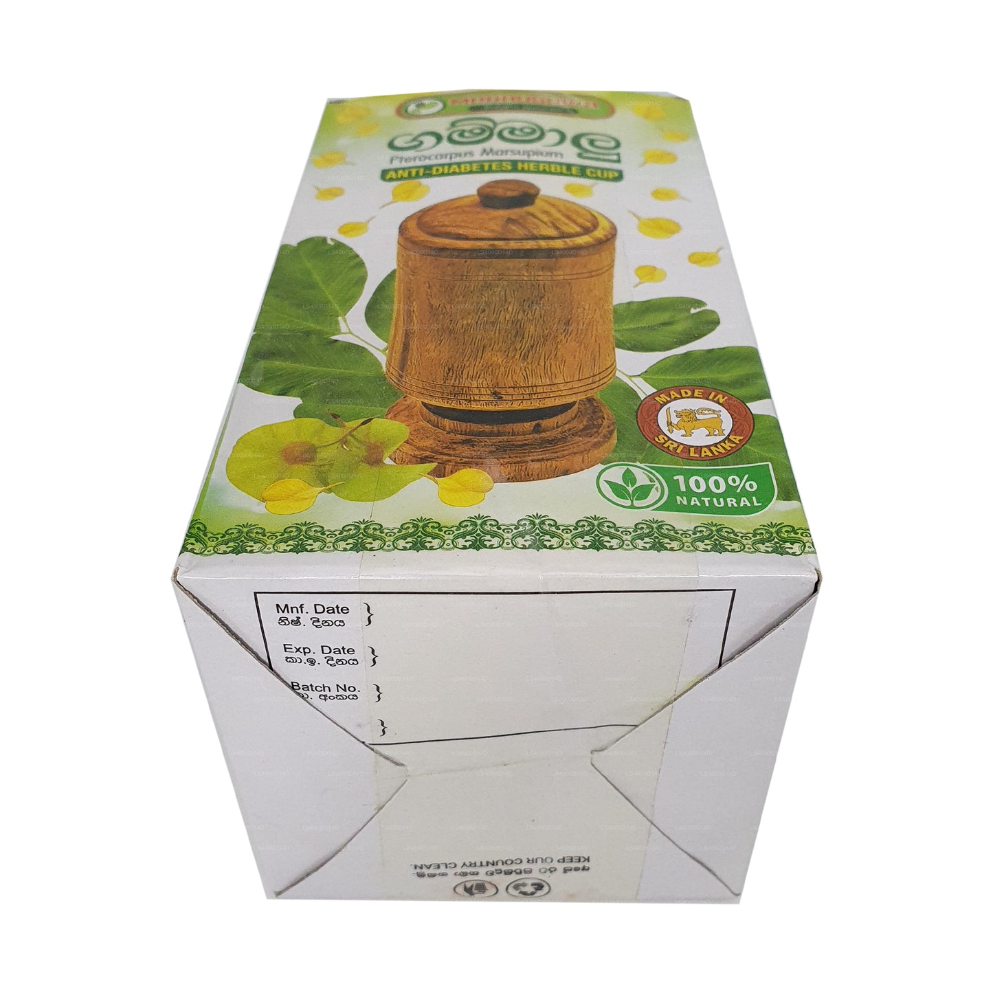 Madhusuwa Gammalu (Pterocarpus Marsupium) Antidiabetický bylinný pohár - 200g