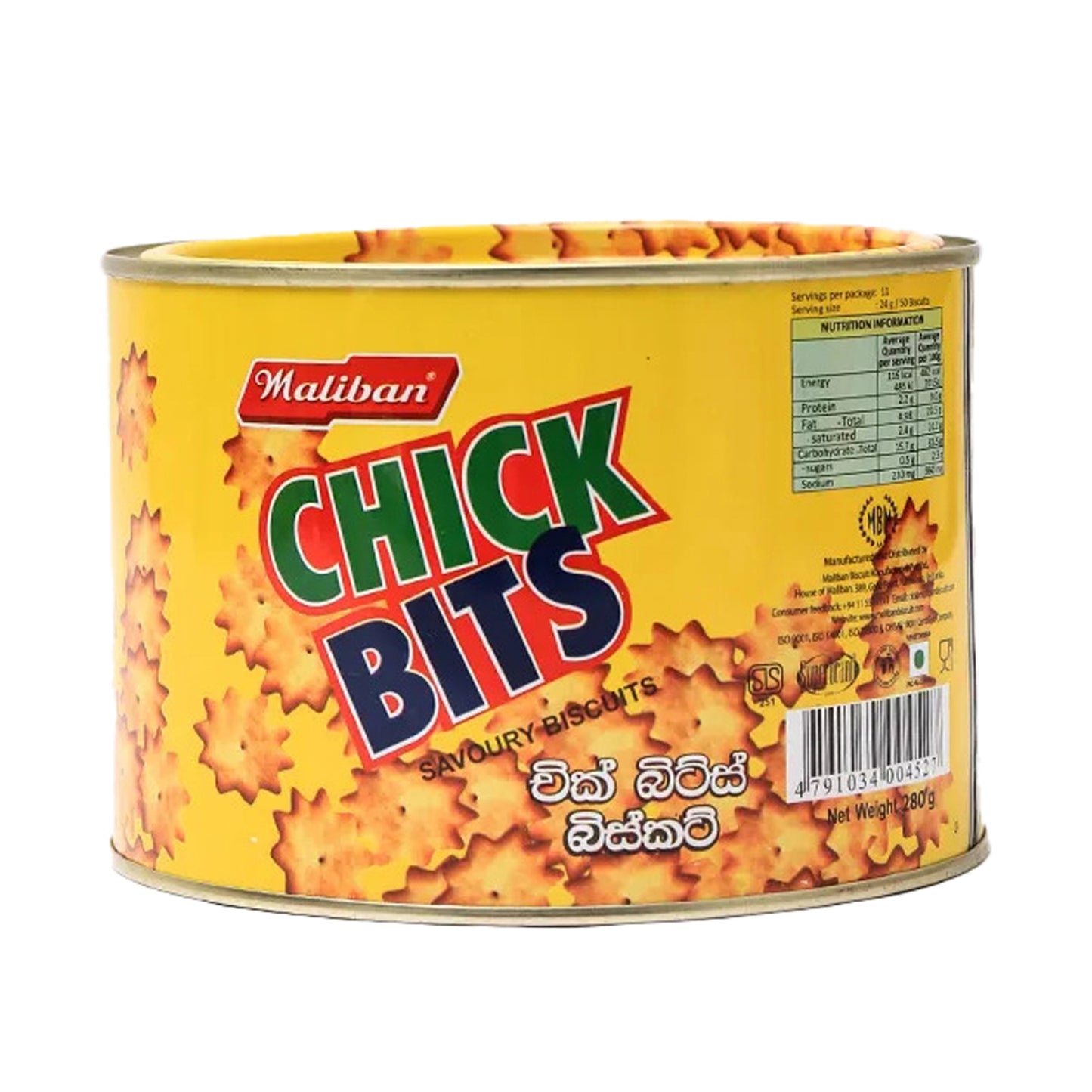 Maliban Chick Bits (280g)
