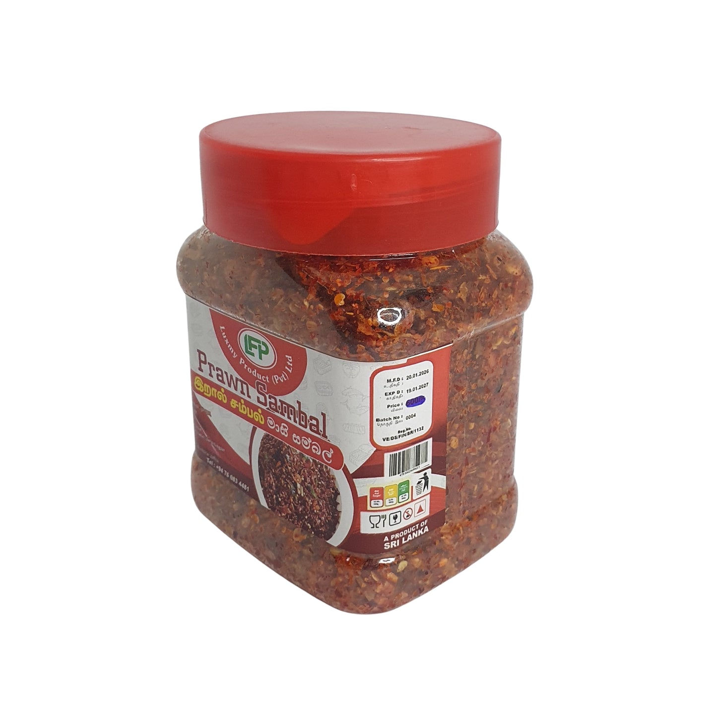 Luxusní krevetový sambal (200 g)