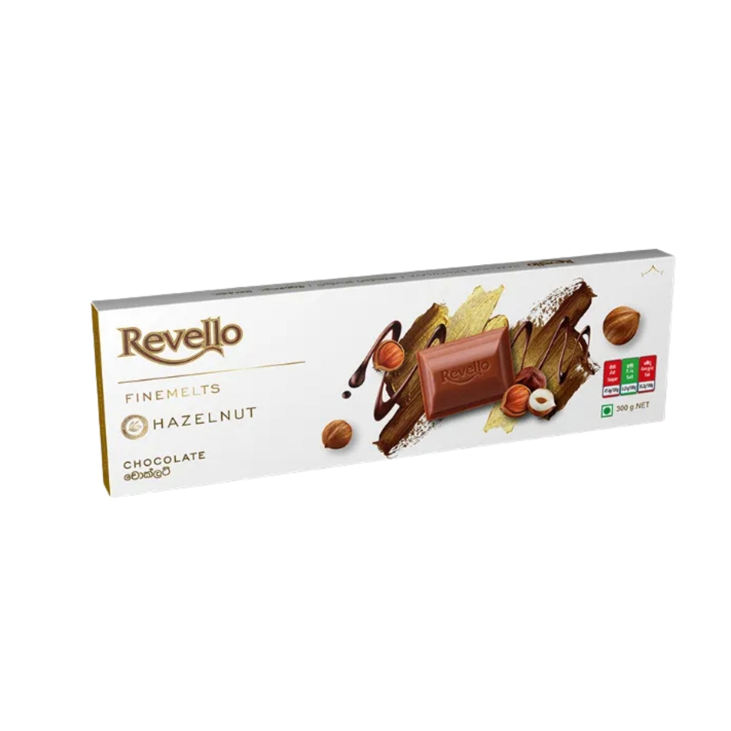 Revello Finemelts Hazelnut Chocolate (300g)