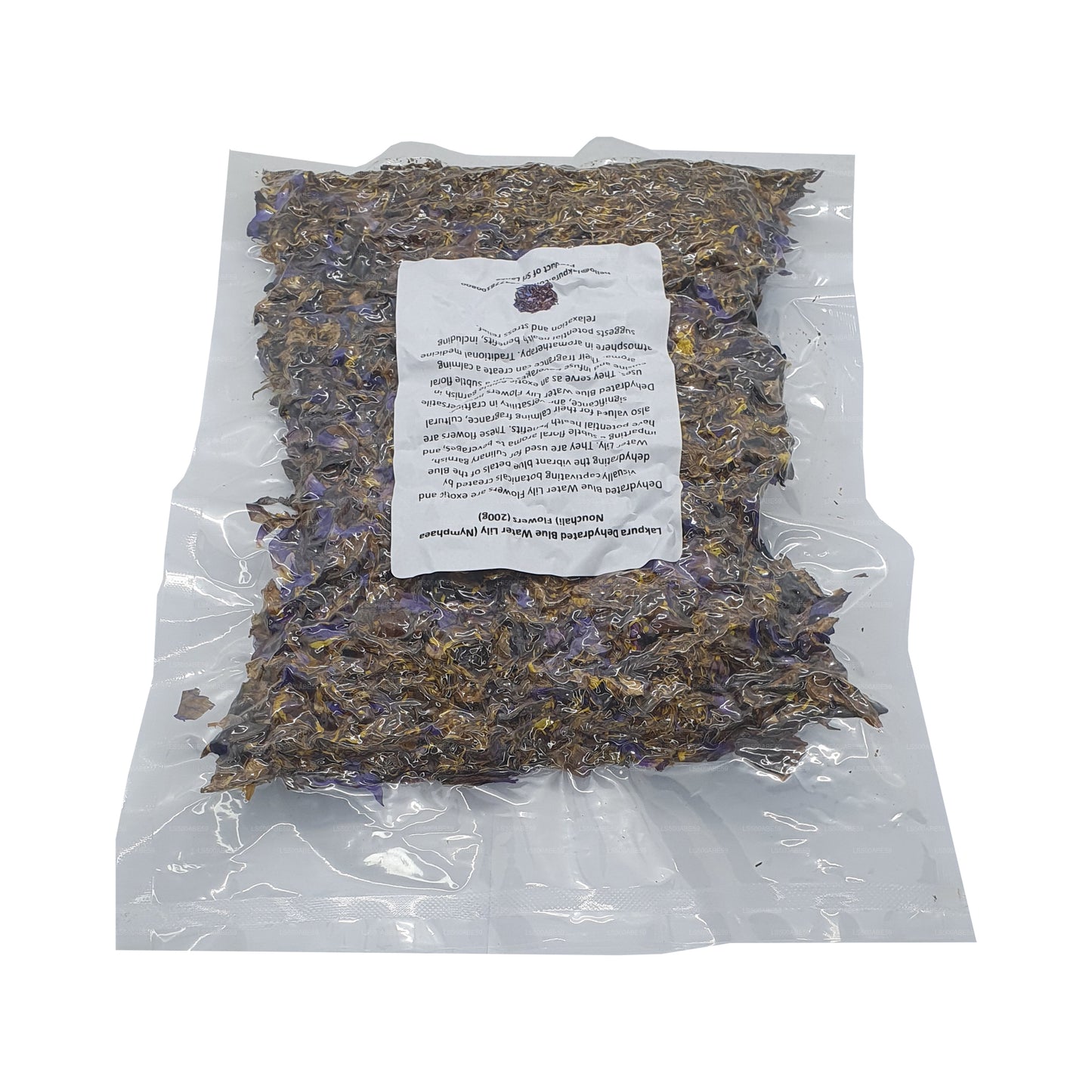 Lakpura Dehydratovaný modrý leknín (Nymphaea Nouchali) Květiny