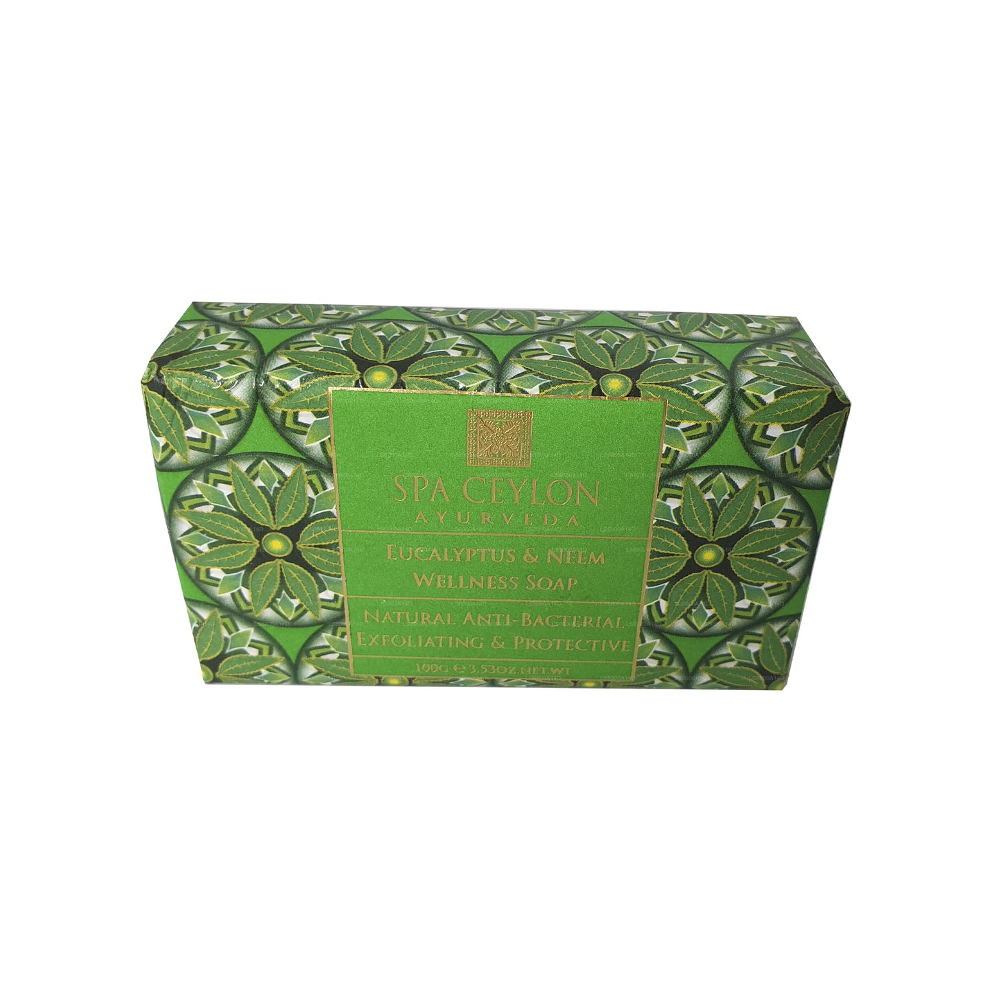 Spa Ceylon Eucalyptus & Neem - Antibakteriální exfoliační wellness mýdlo (100 g)