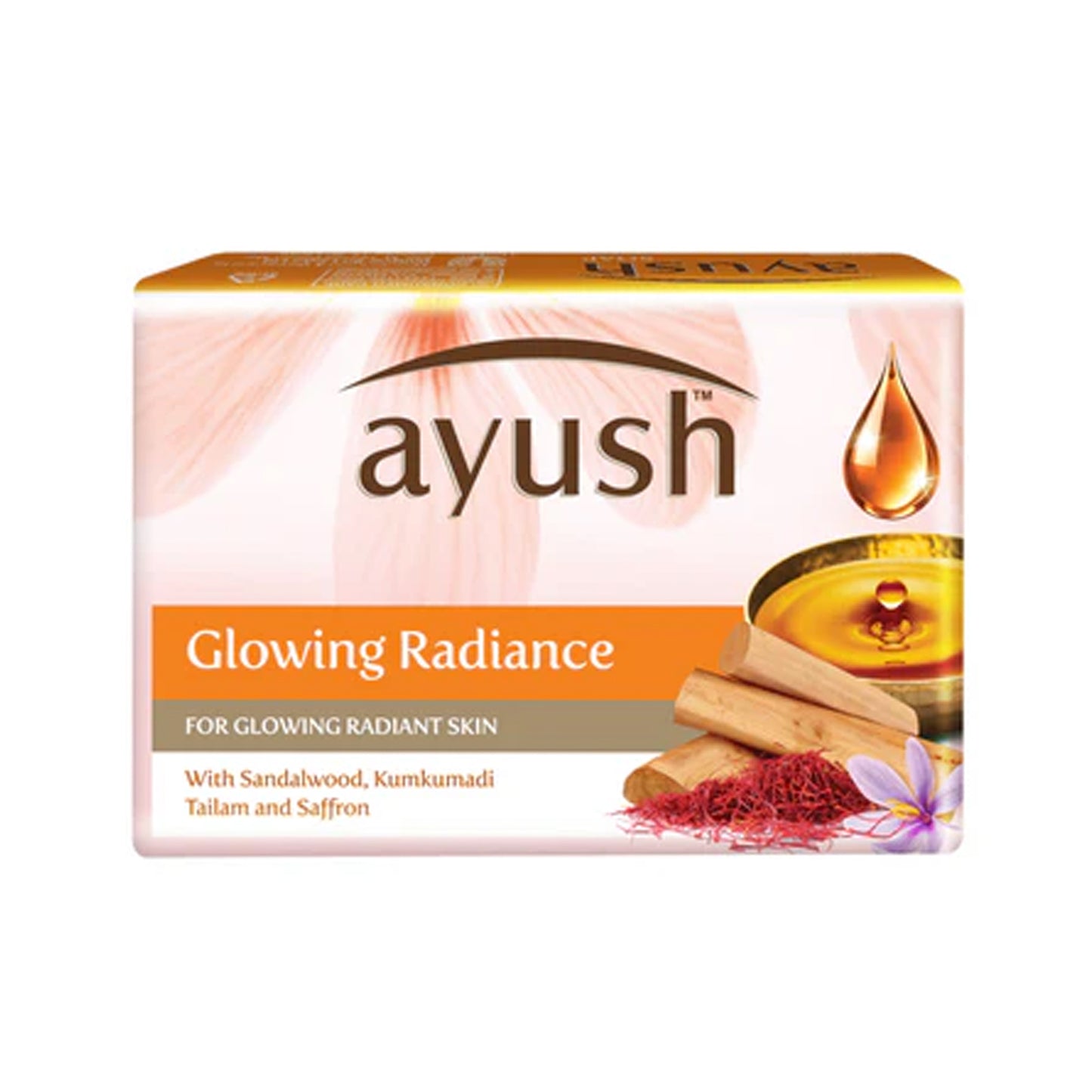 Ayush Glowing Radiance mýdlo (70g)