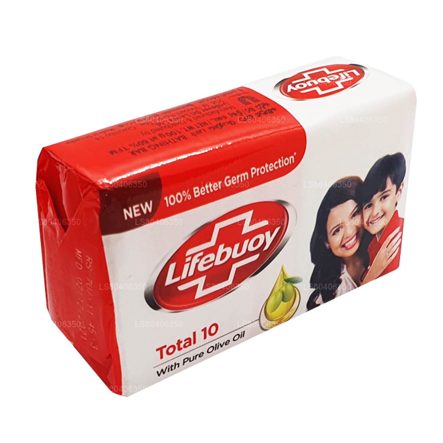 Lifebuoy Total 10 s čistým olivovým olejem tělové mýdlo (100g)