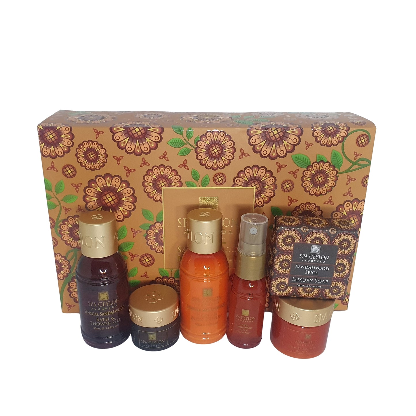 Spa Ceylon Sensual Sandalwood Home Spa Set
