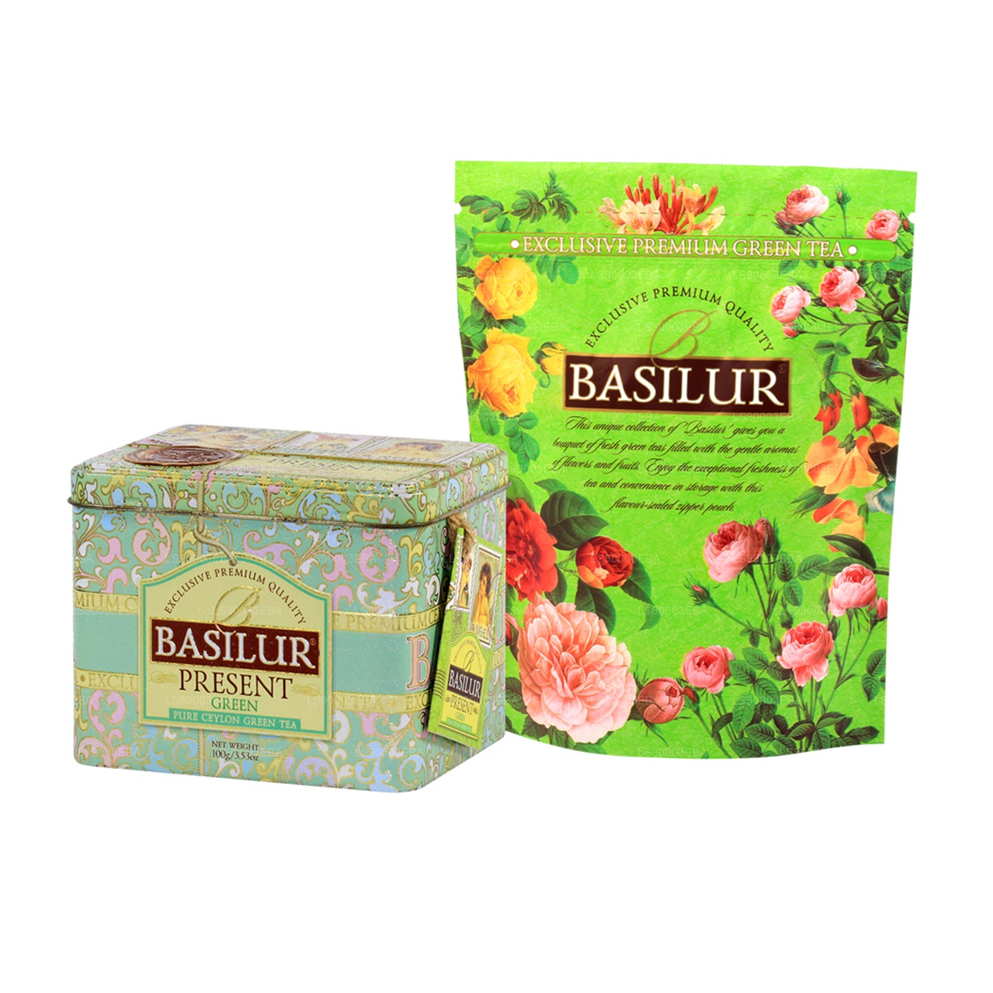 Basilur Present "Green" (100g) Caddy