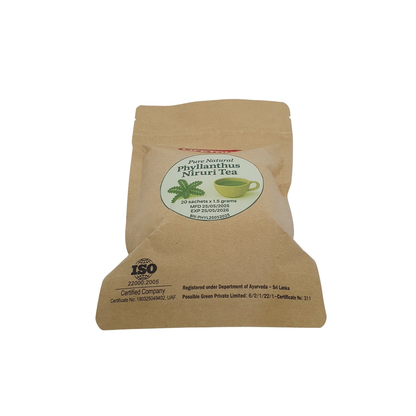 Lifetone Phylanthus Niruri Tea (30g) 20 Tea Bags