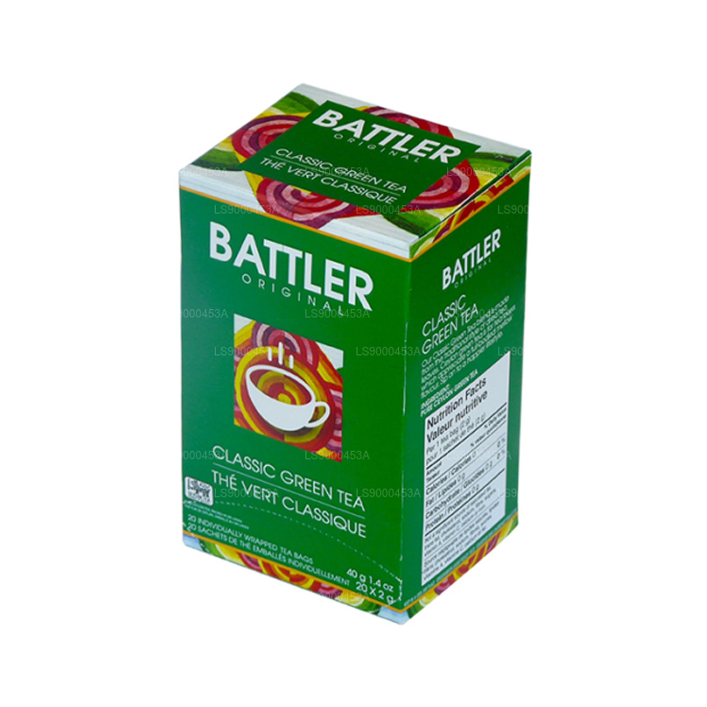Battler Original Classic Zelený čaj (40g) 20 čajových sáčků