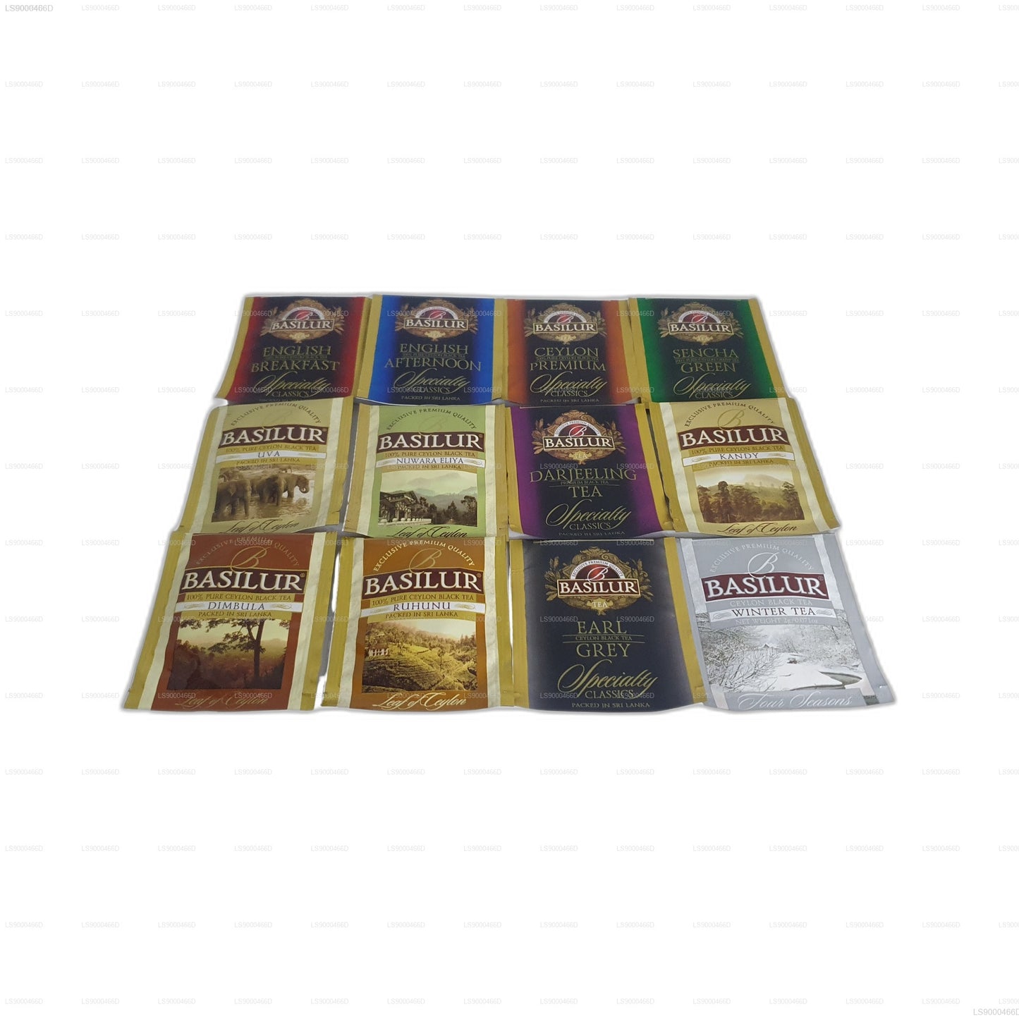 Dárková sada Basilur Executive Gifts Assorted Gifts (235 g) 120 čajových sáčků