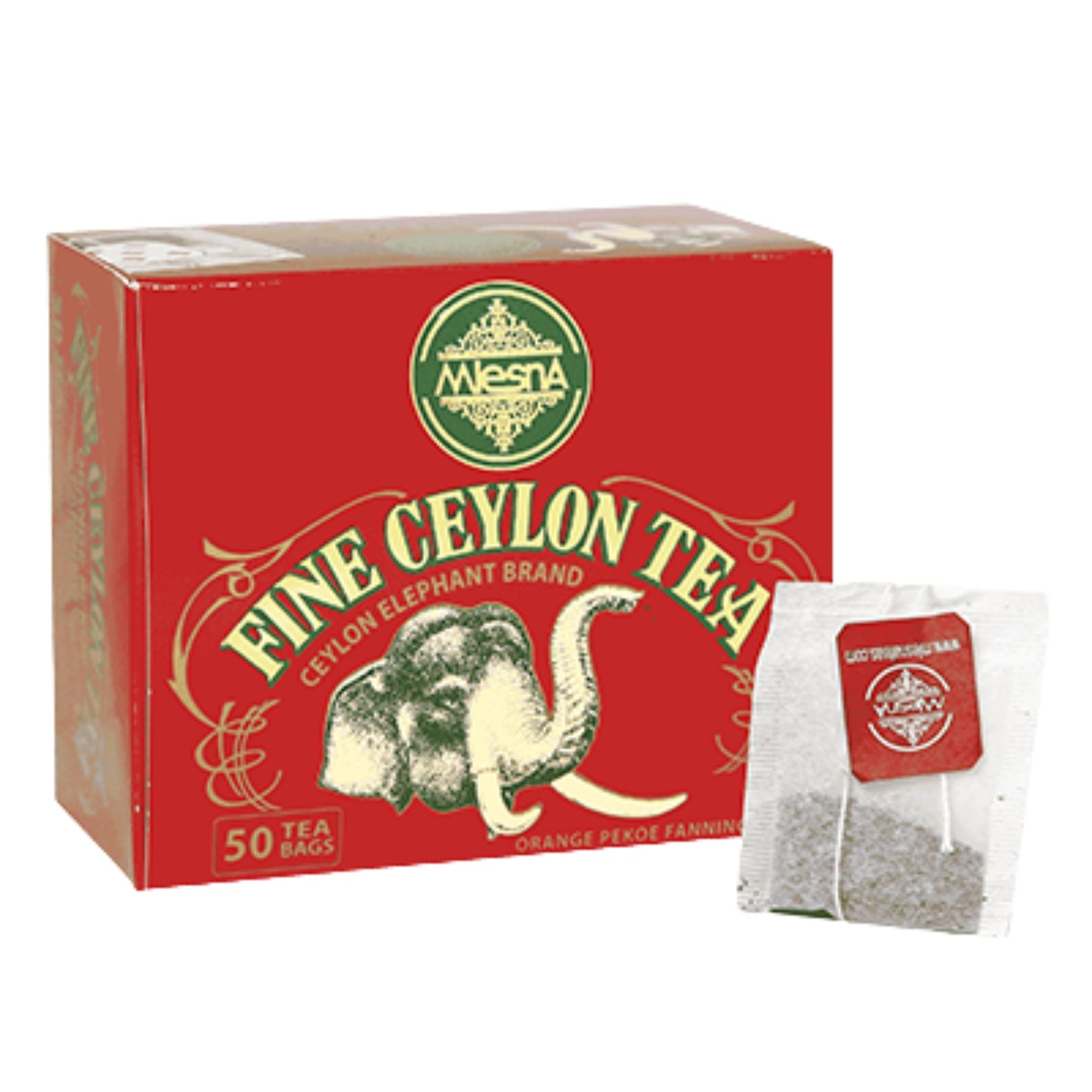 Mlesna Fine Ceylon Tea (100g) 50 čajových sáčků