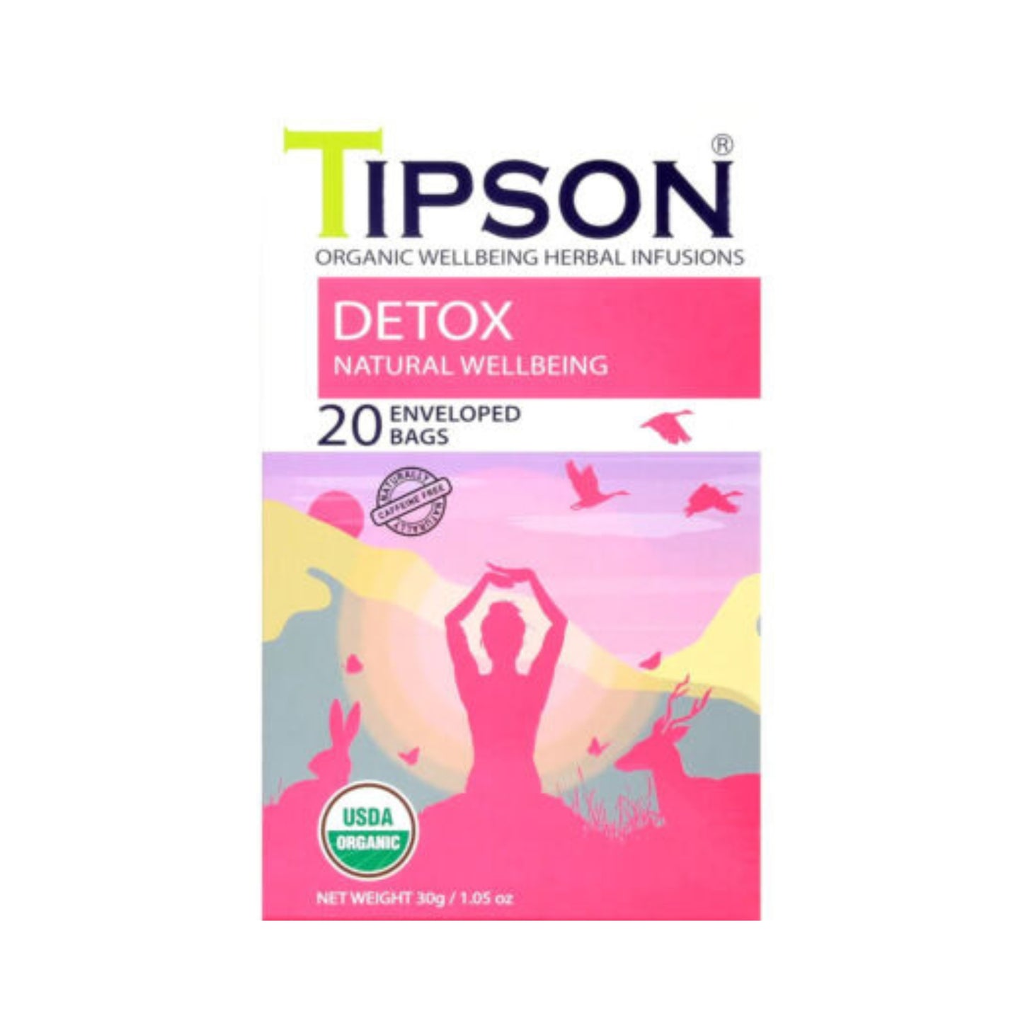 Tipson Organic Detox Tea (30g) 20 Tea Bags