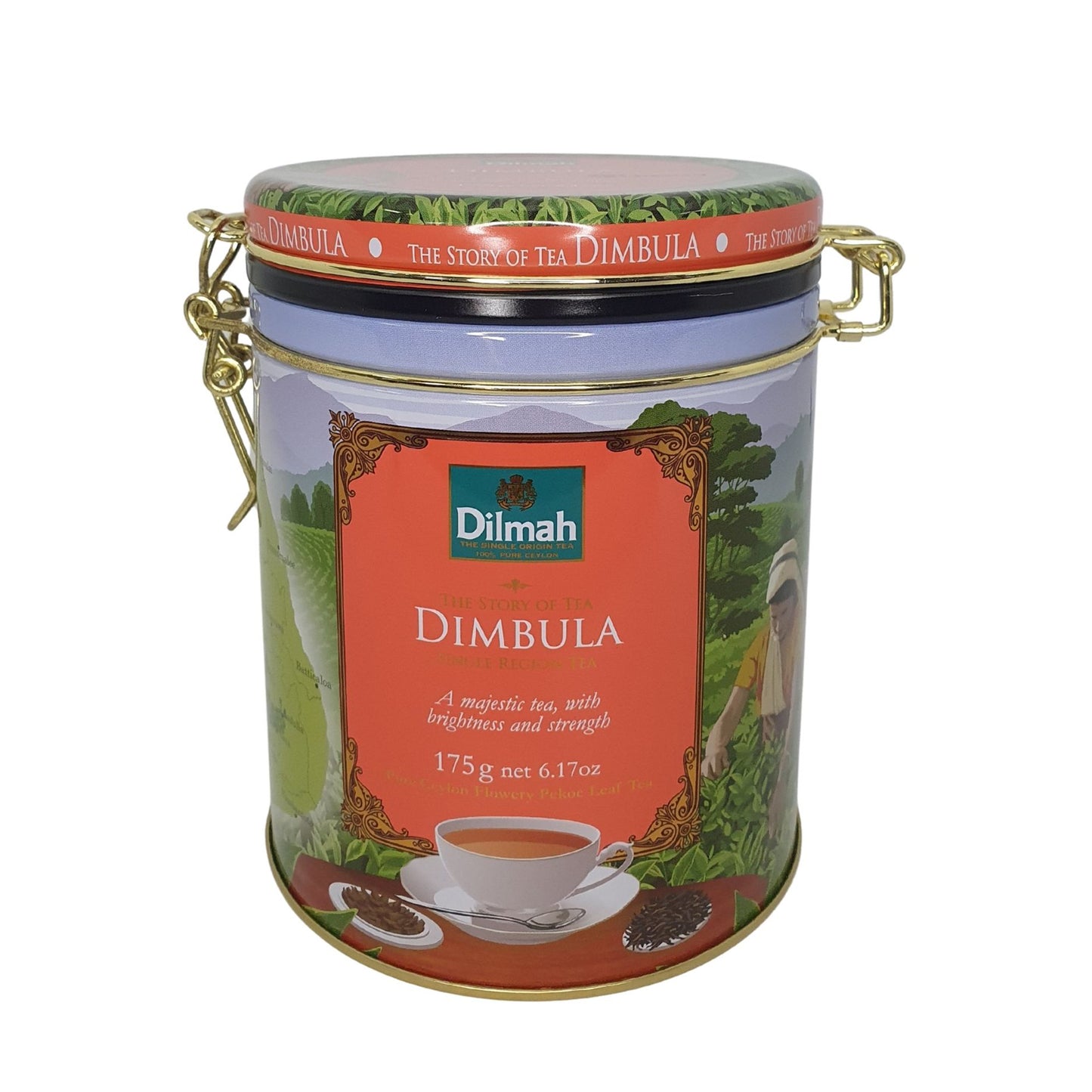 Dilmah Příběh čaje Dimbula (175g) Čajová krabička