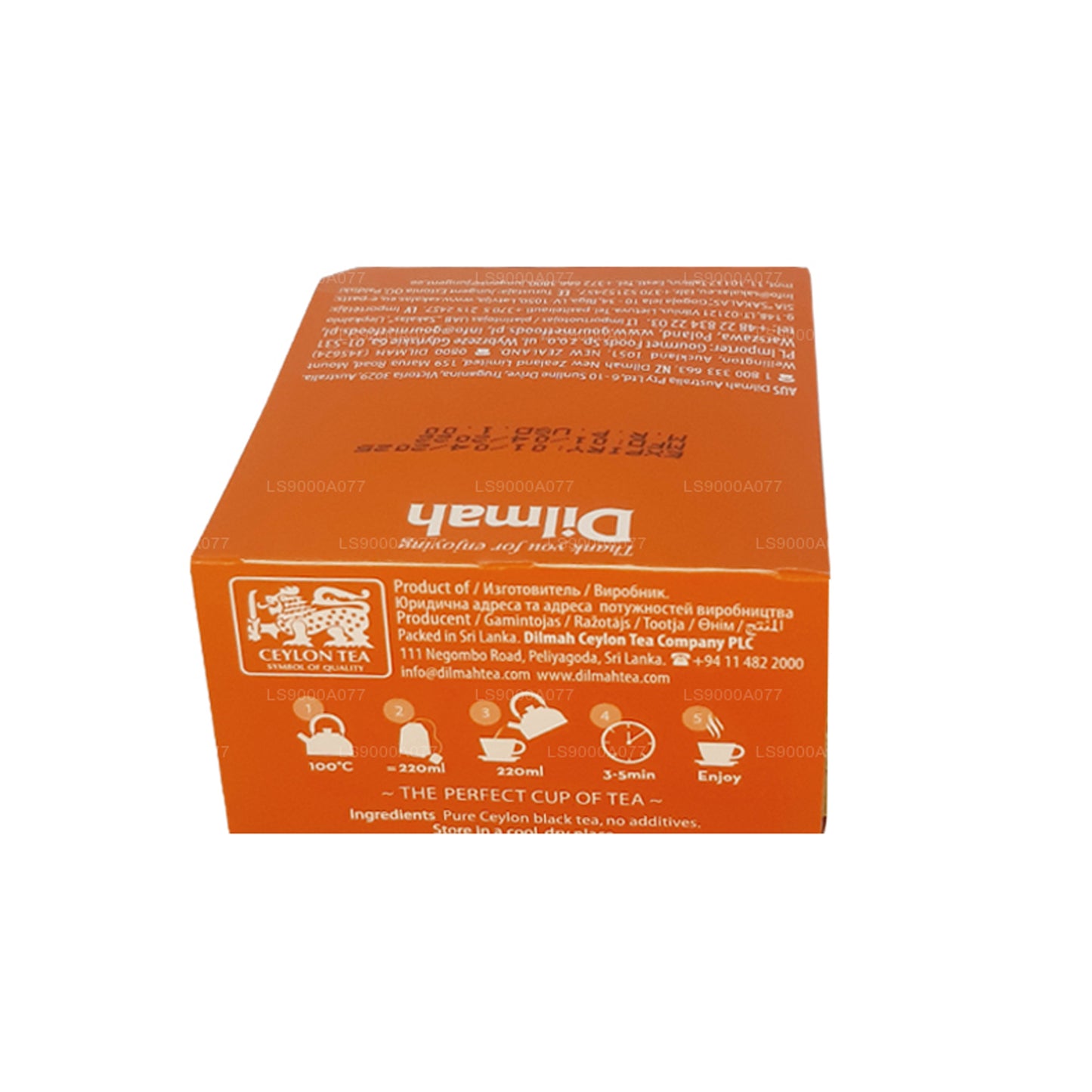 Dilmah Ceylon Supreme 10 Tea Bags (20g)