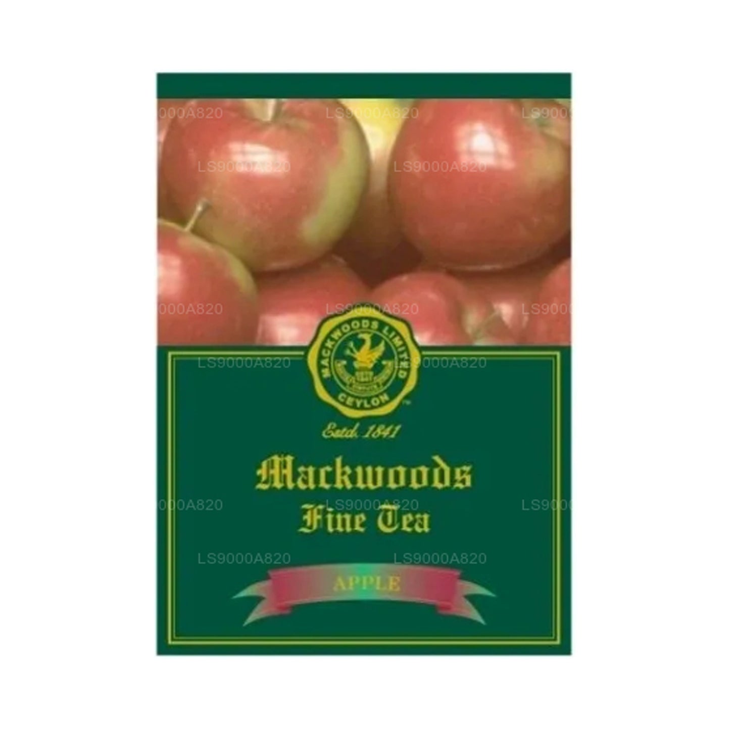 Mackwoods Apple Flavoured Single Estate Black Tea 25 Enveloped Tea Bags (50g)