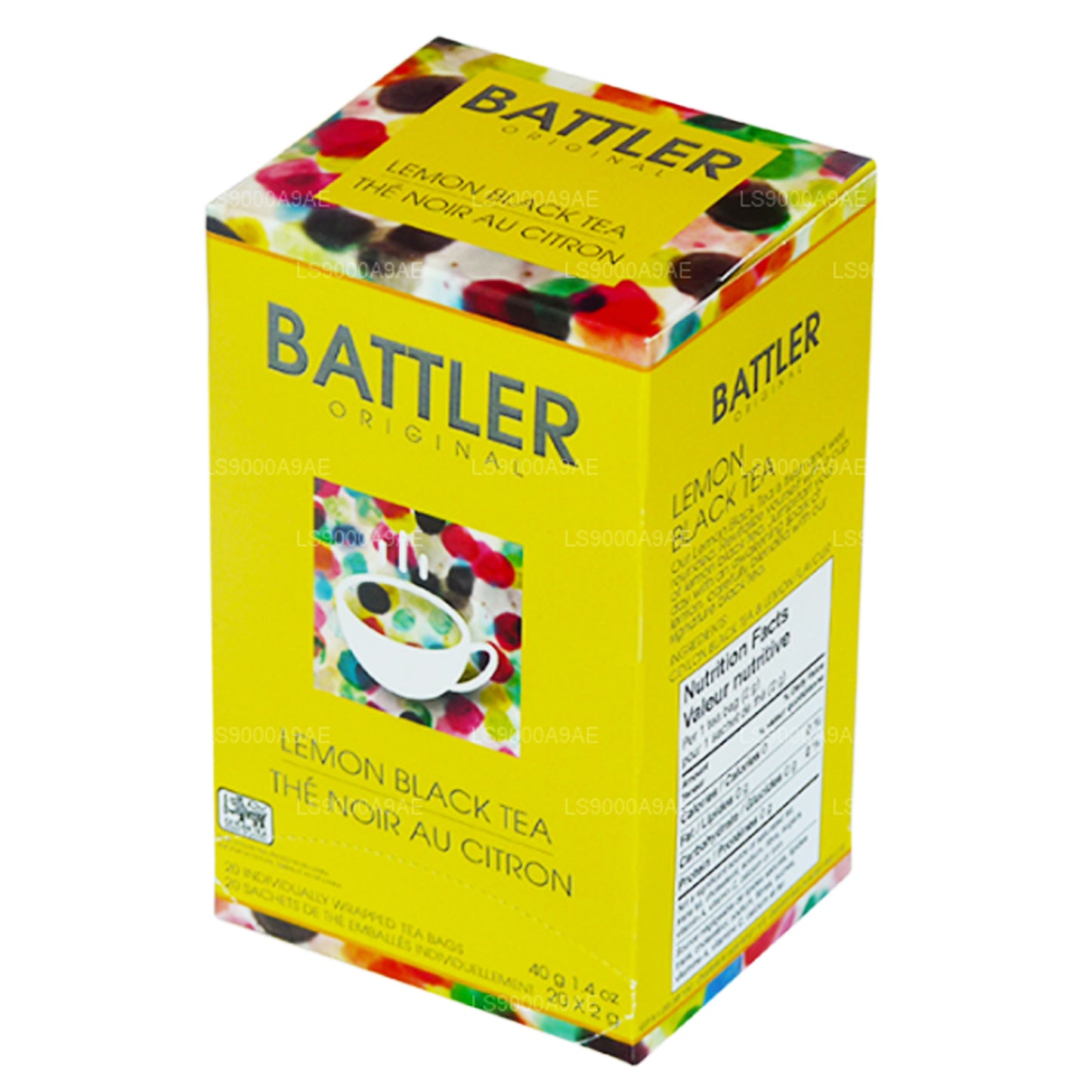 Battler Original Lemon černý čaj (40g) 20 čajových sáčků