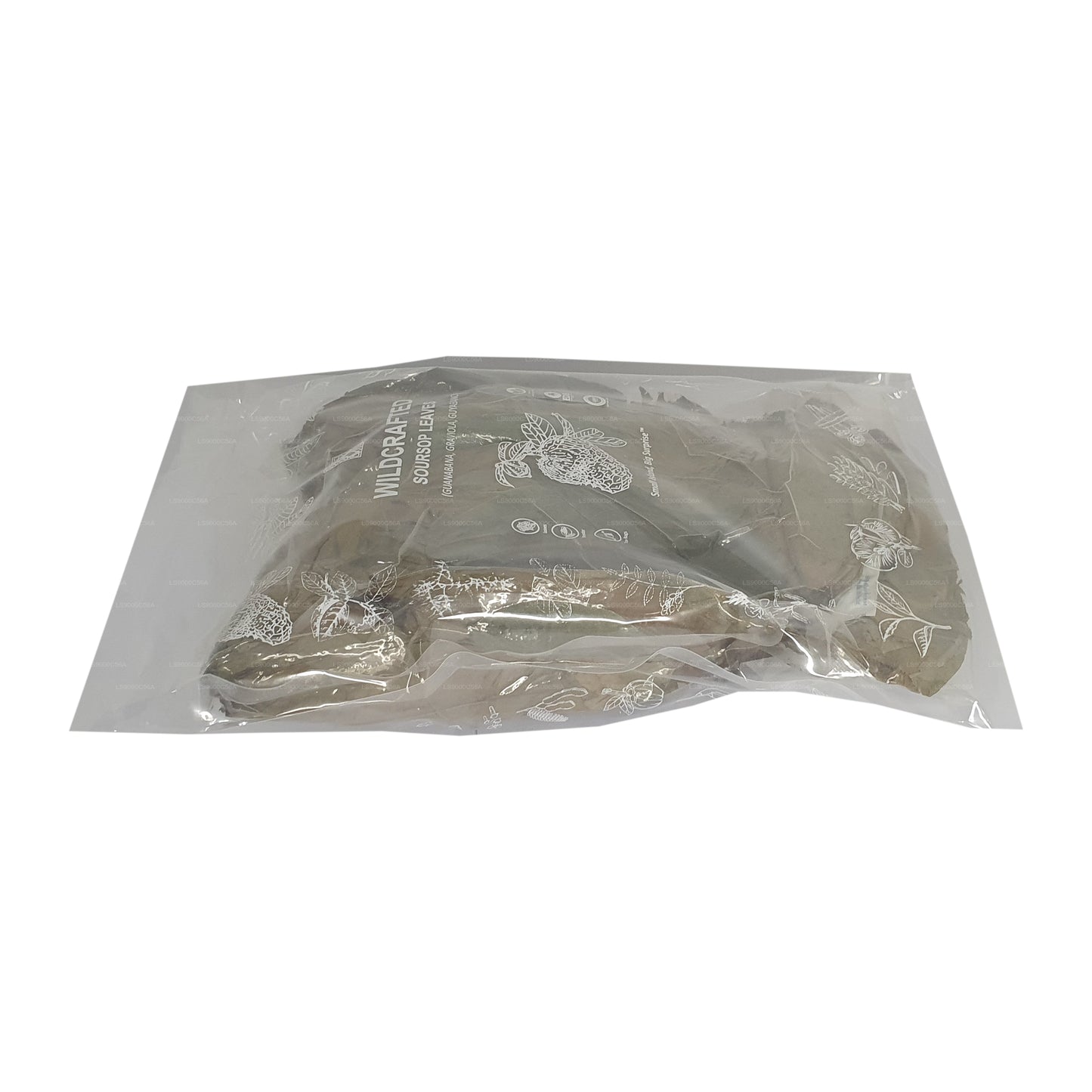 Lakpura® Divoce pěstované listy kyselé papričky (Guanabana, Graviola, Guyabano) Dehydratované celé listy