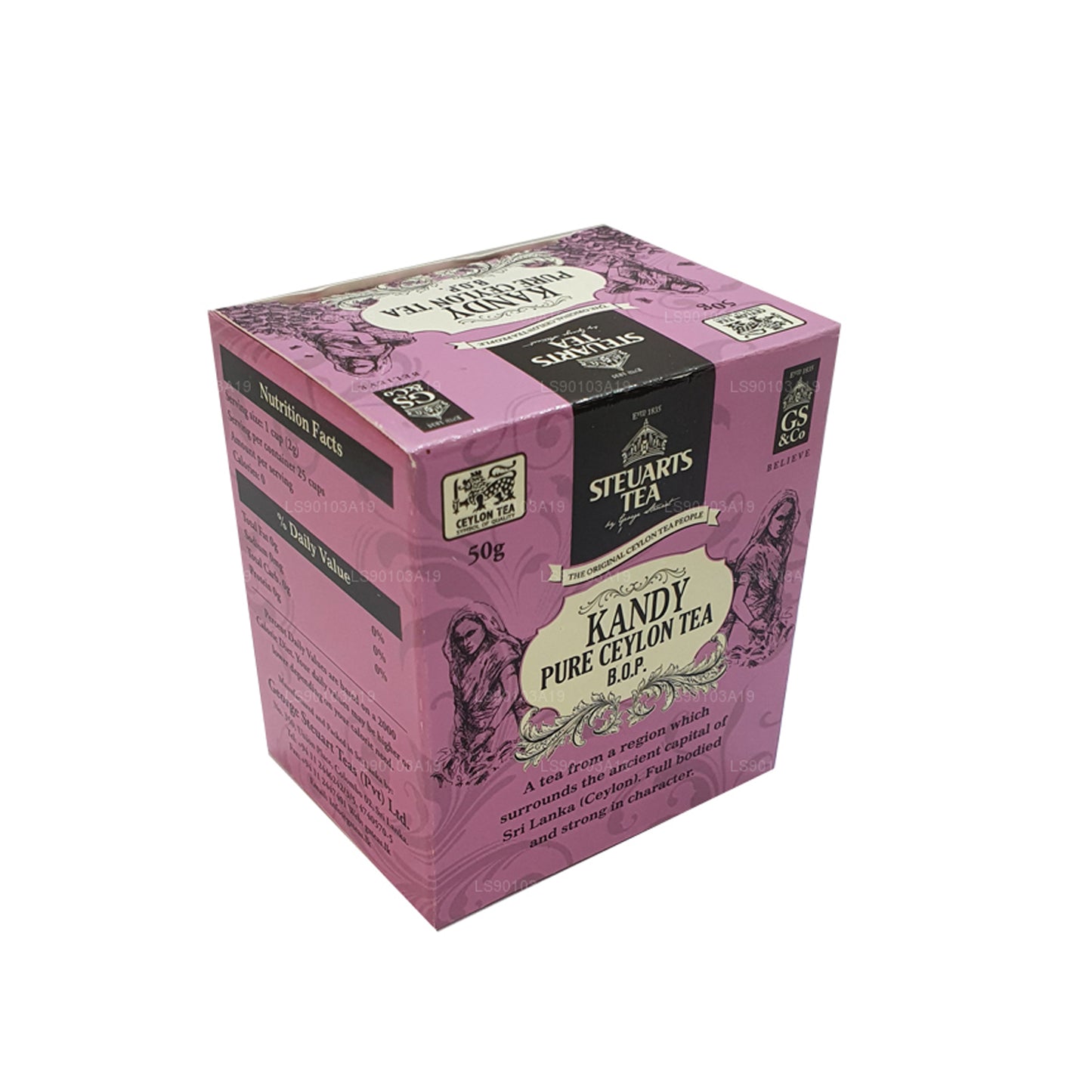 George Steuart Kandy BOP Listový čaj (50g)