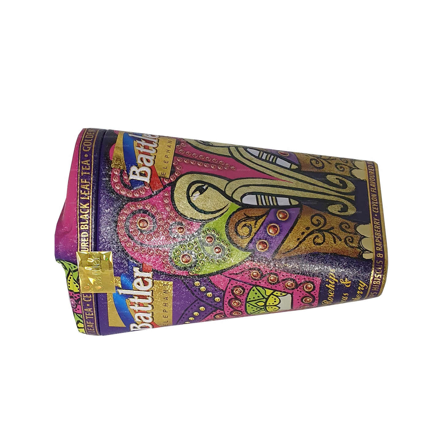 Battler Golden Giant divoká šípka, ibišek a malina (100g) Caddy