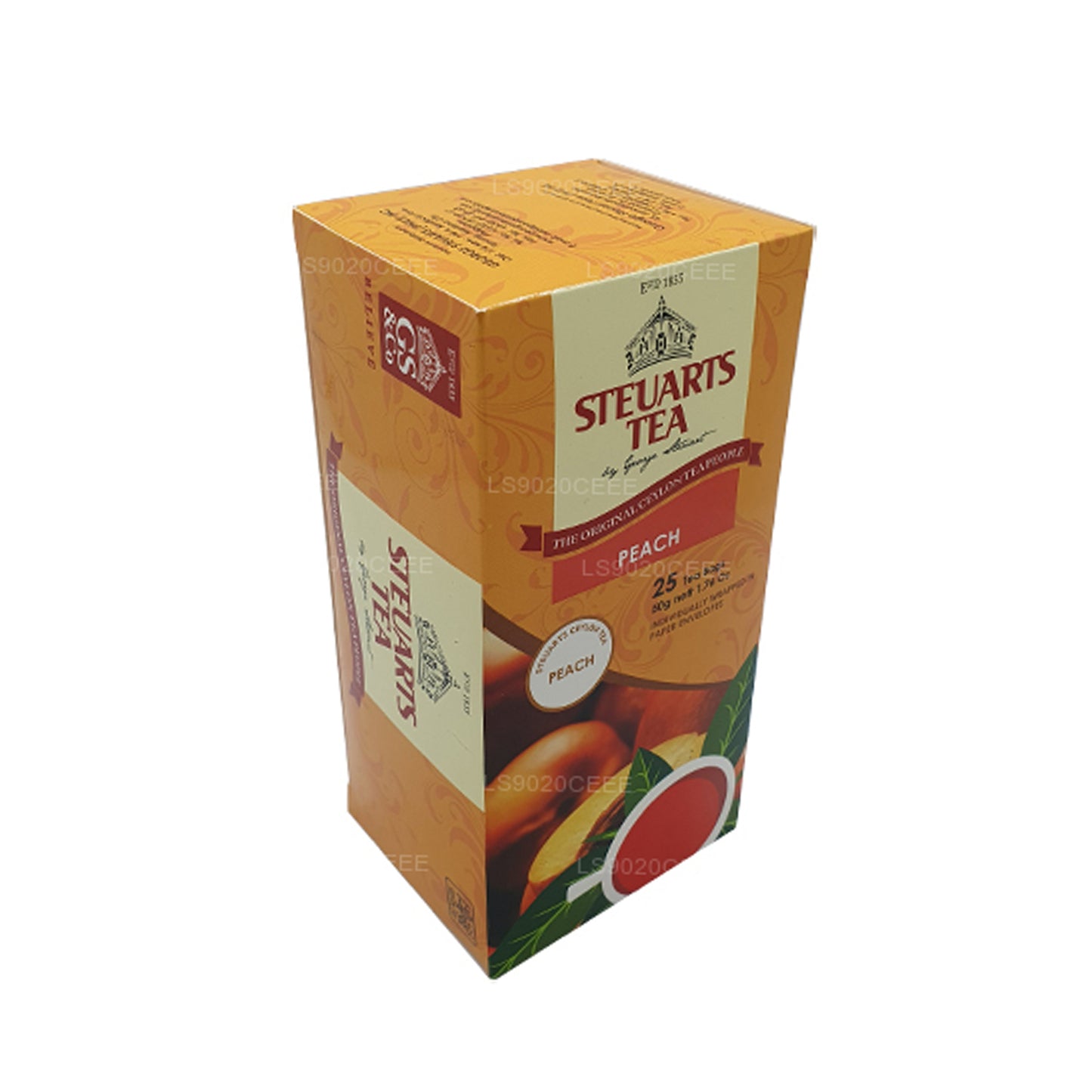 Steuarts Peach Tea (50g) 25 Tea Bags