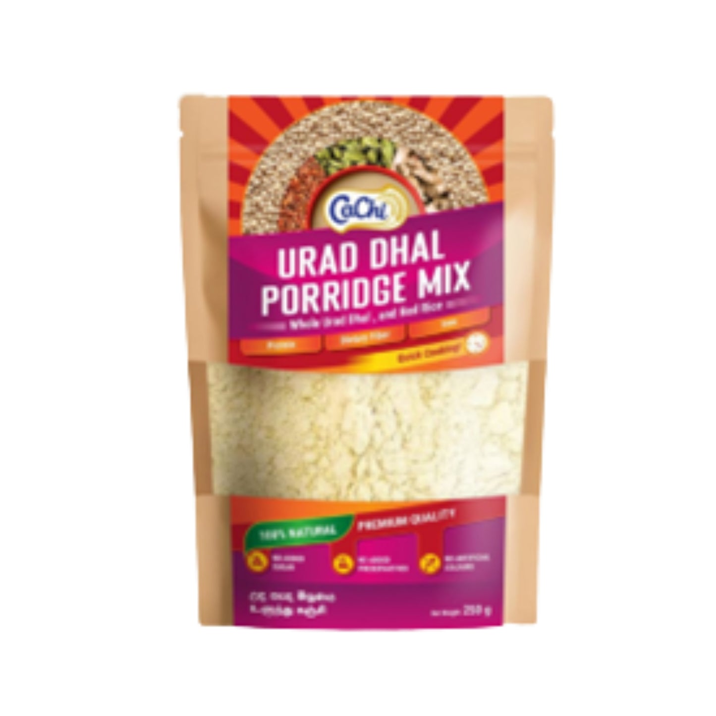 Směs na kaši CaChi Urad Dhal (250g)