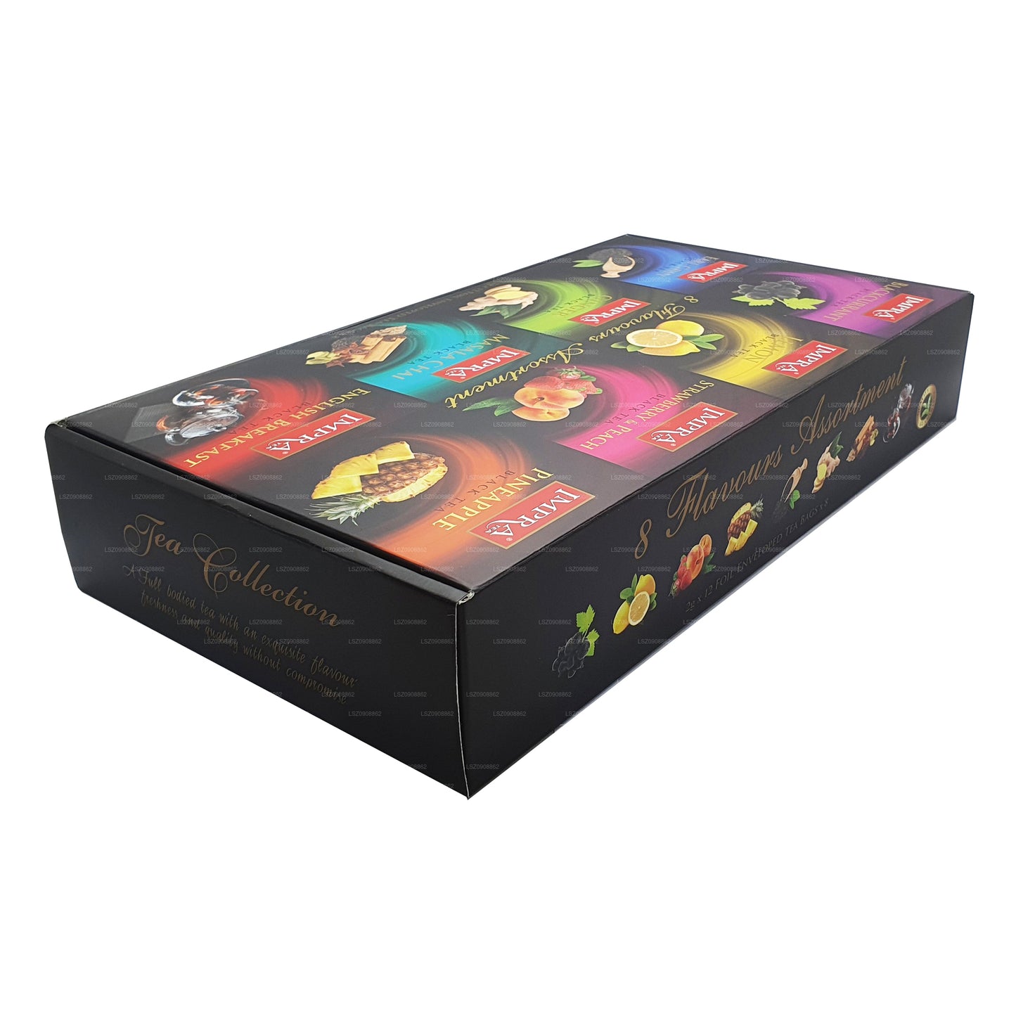 Impra Dárkové balení Obálka z černé čajové fólie (192g)