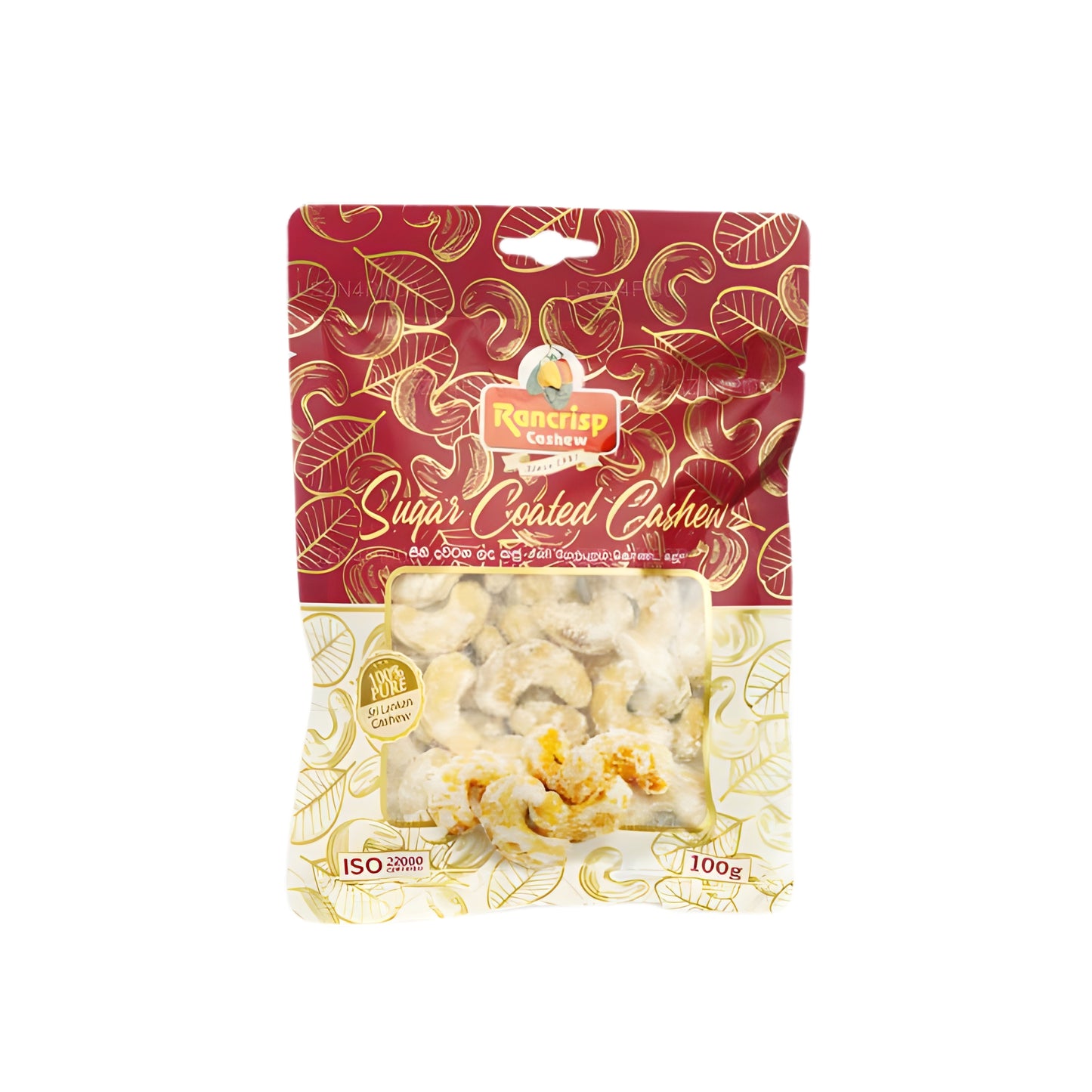 Kešu ořechy potažené cukrem Rancrisp (100g)