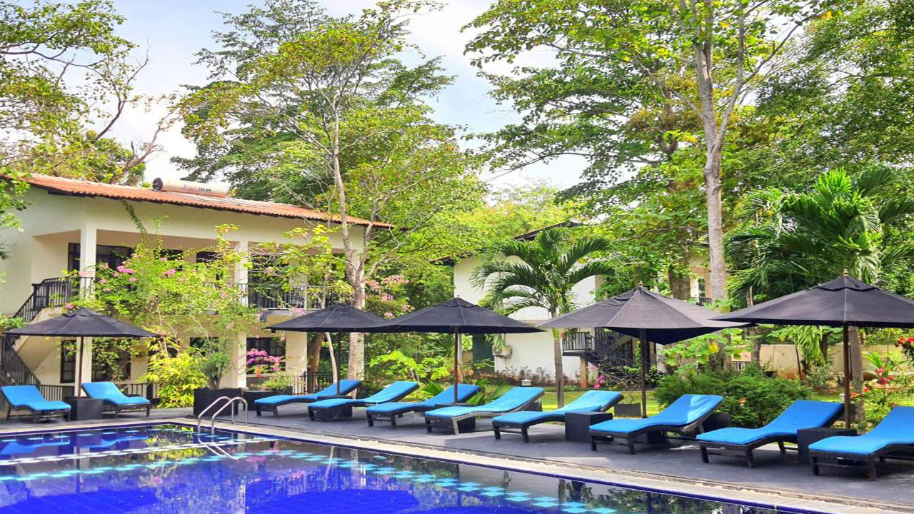 Ekologická vesnice květinová zahrada, Sigiriya