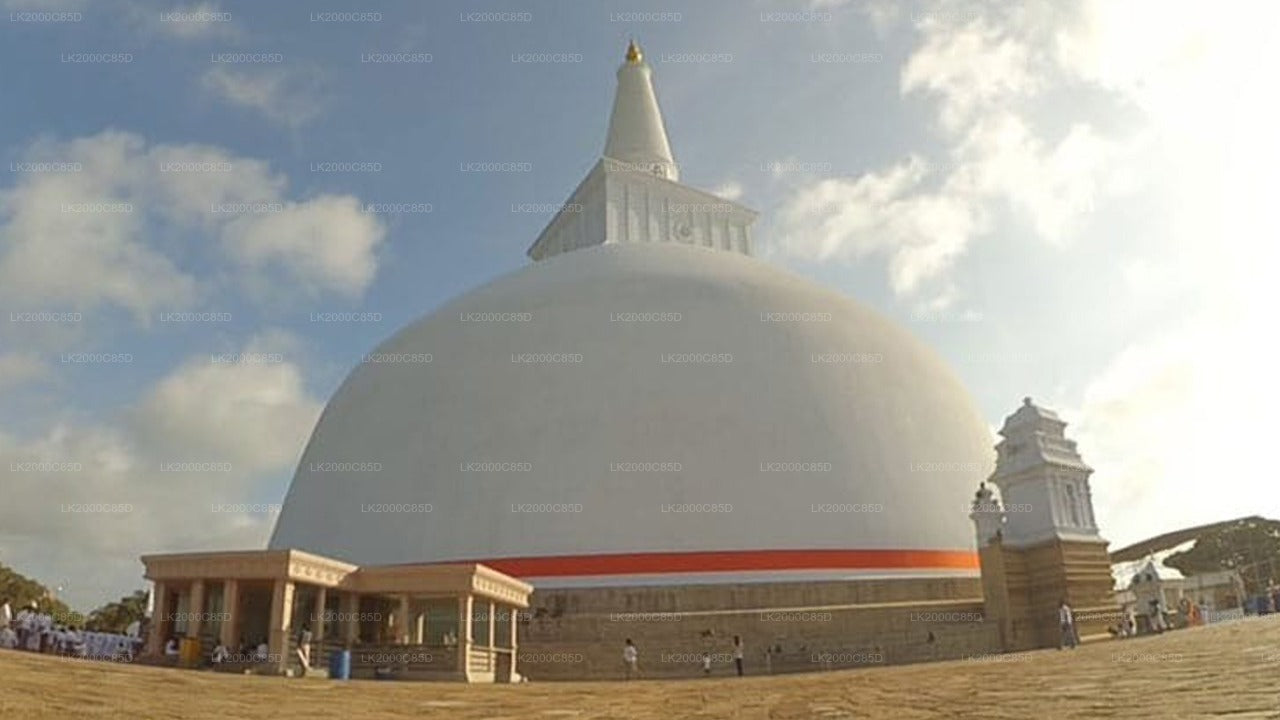 Prohlídka posvátné oblasti Anuradhapura s průvodcem a vstupenkami