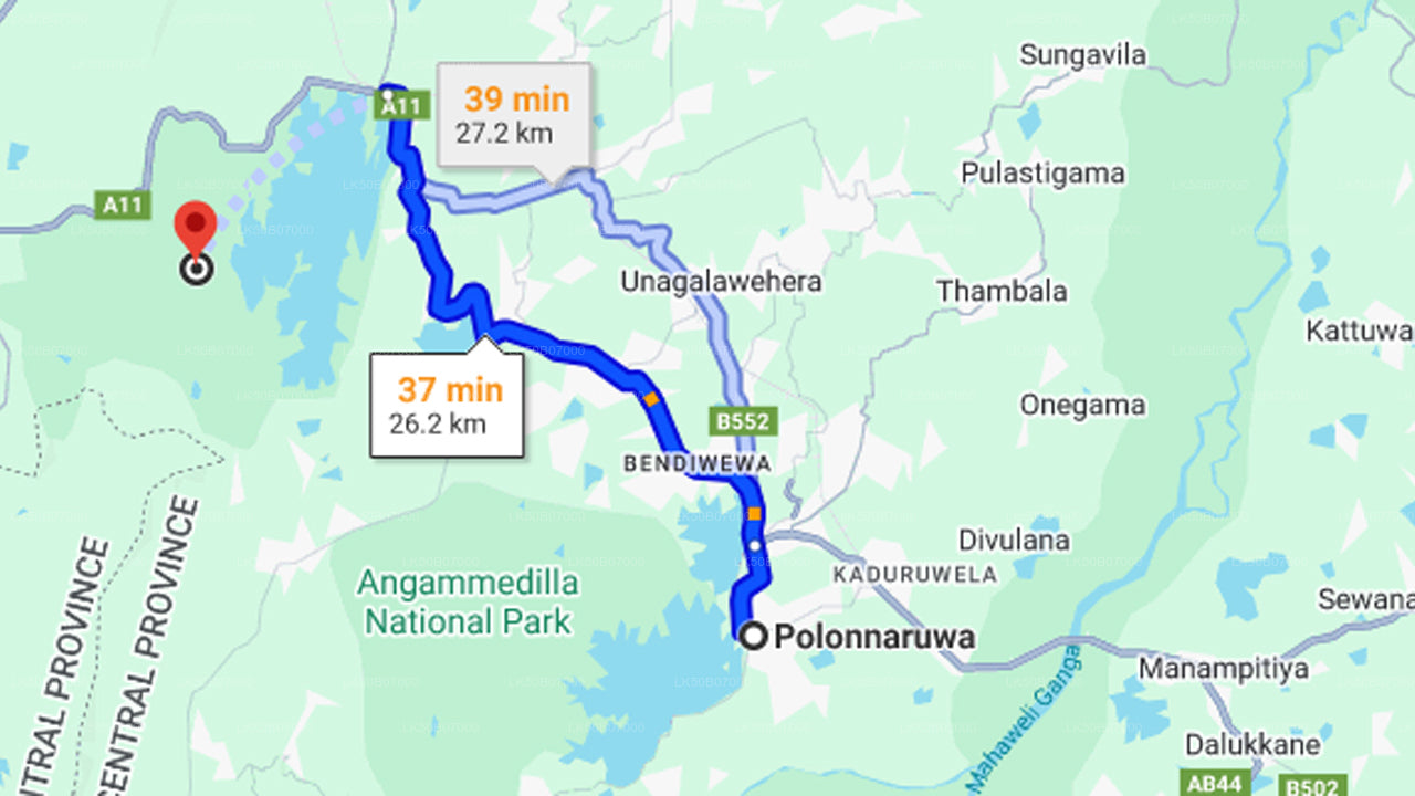 Minneriya National Park Private Safari from Polonnaruwa