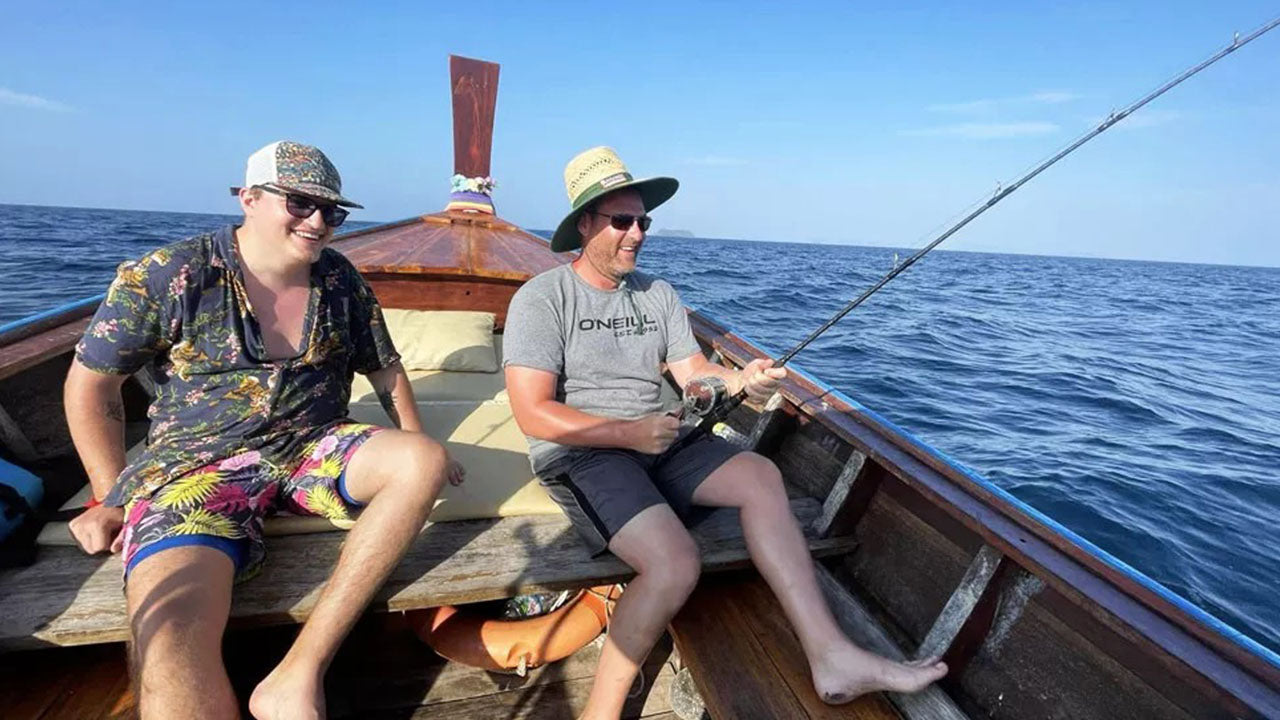 Rybaření na trollerech z Galle