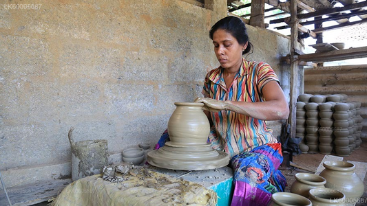 Clay Pottery Making Experience from Haputale