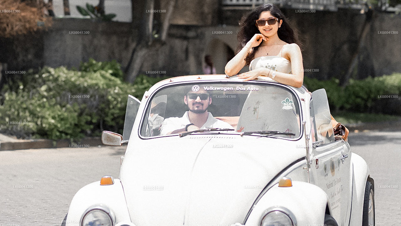 Prohlídka města Galle a venkova klasickým autem