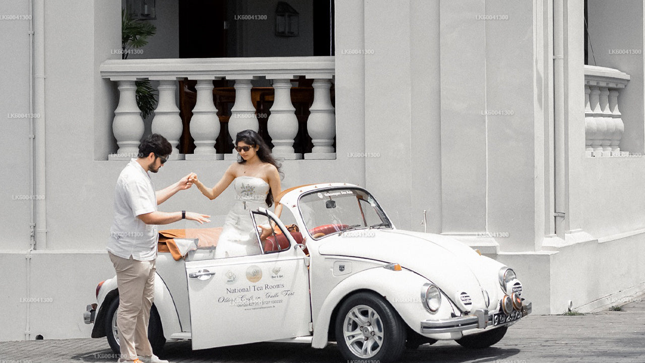 Prohlídka města Galle a venkova klasickým autem