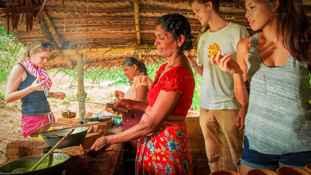 Prohlídka vesnice Hiriwadunna z Habarany
