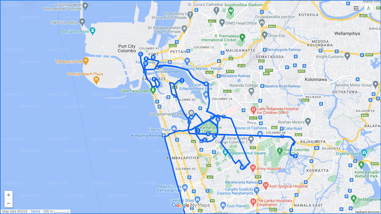 Prohlídka města Colombo z Kalutary