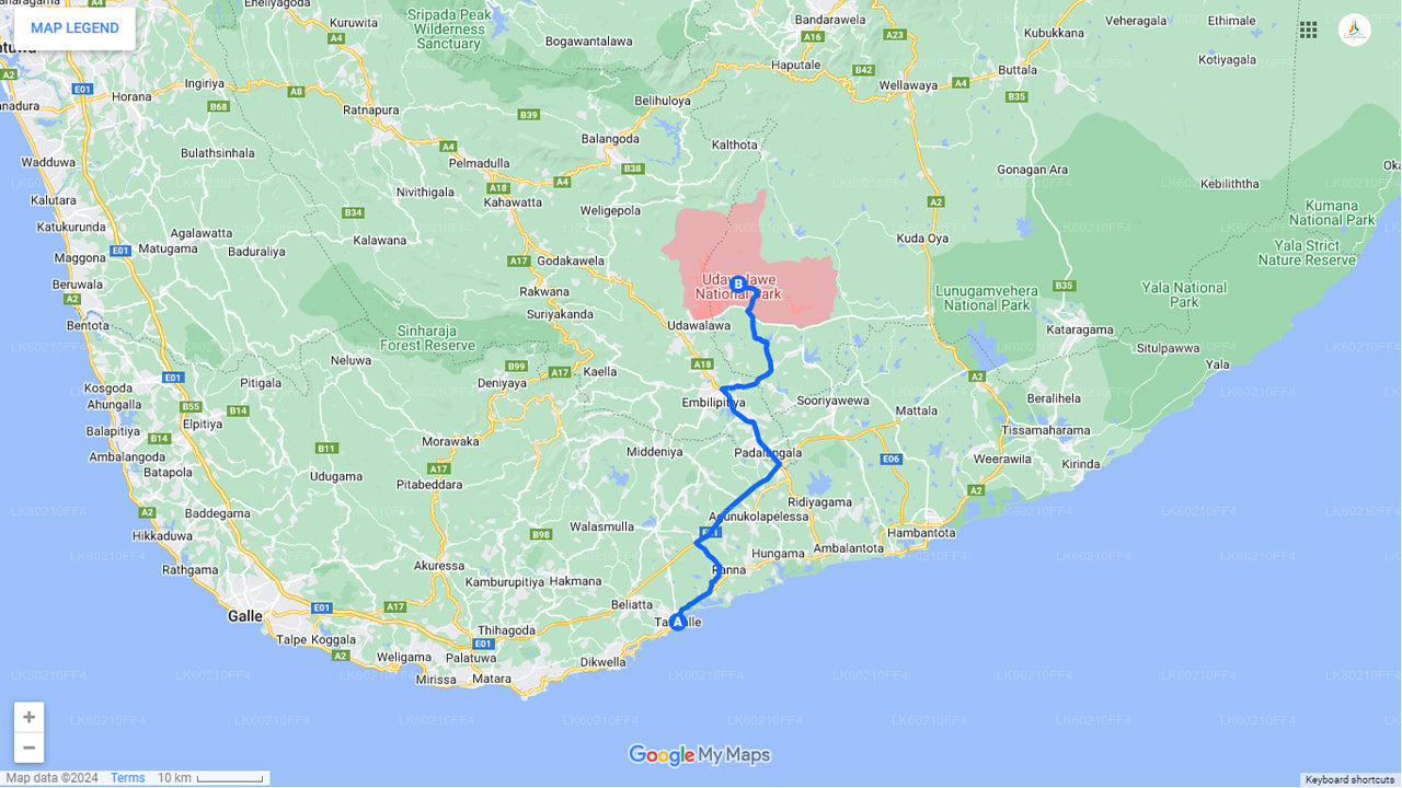 Safari v národním parku Udawalawe z Tangalle