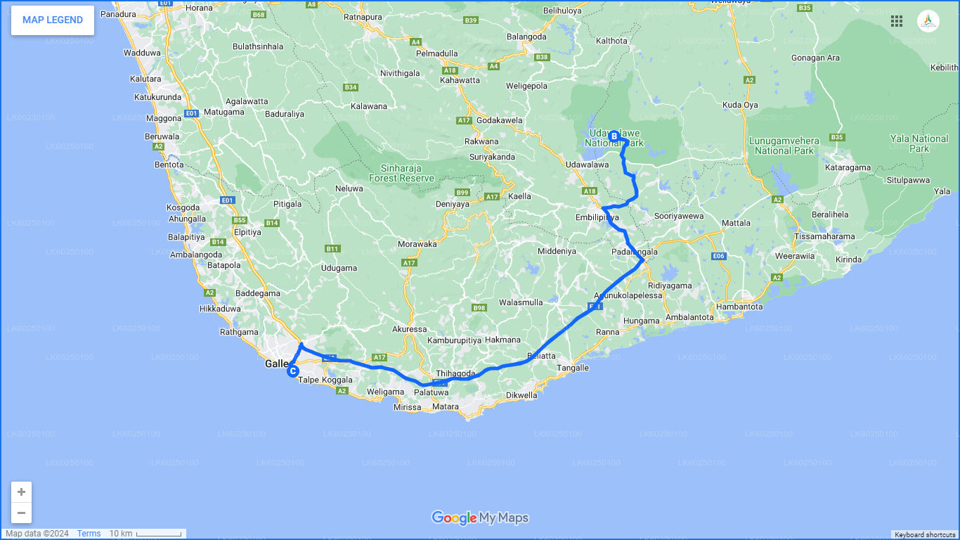 Safari národního parku Udawalawe z Unawatuny