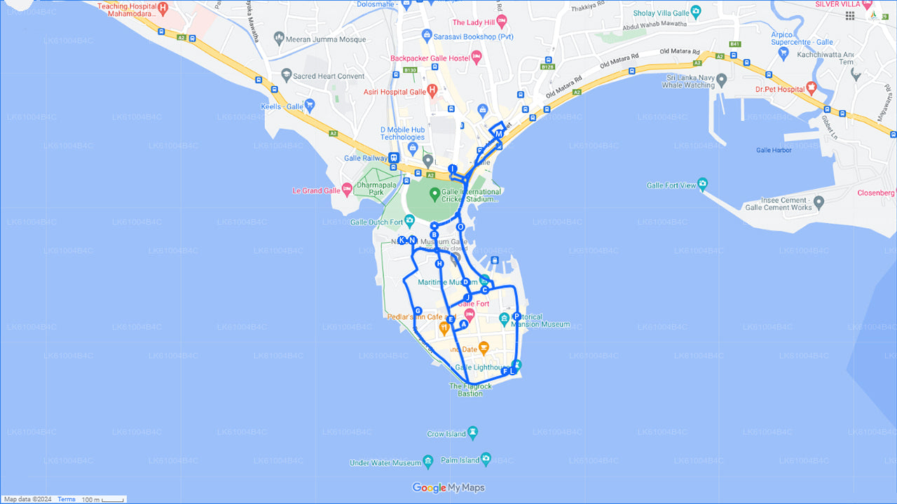 Procházka po pevnosti Galle s místními