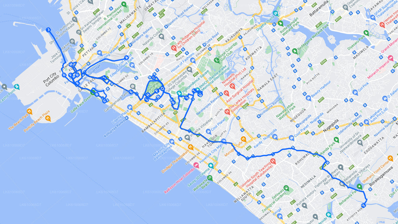 Prohlídka města Colombo válečným džípem