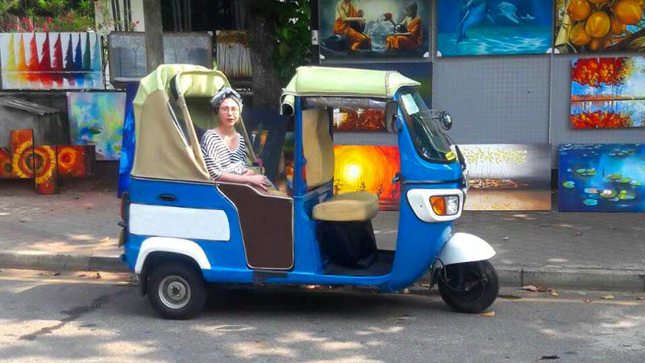 Tuk-tuk safari v Colombu