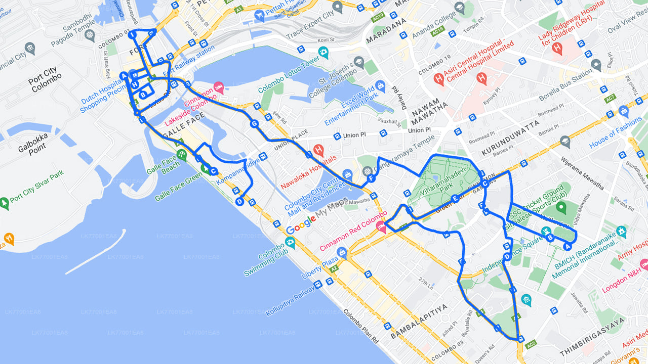 Luxusní noční cyklistická prohlídka Colomba