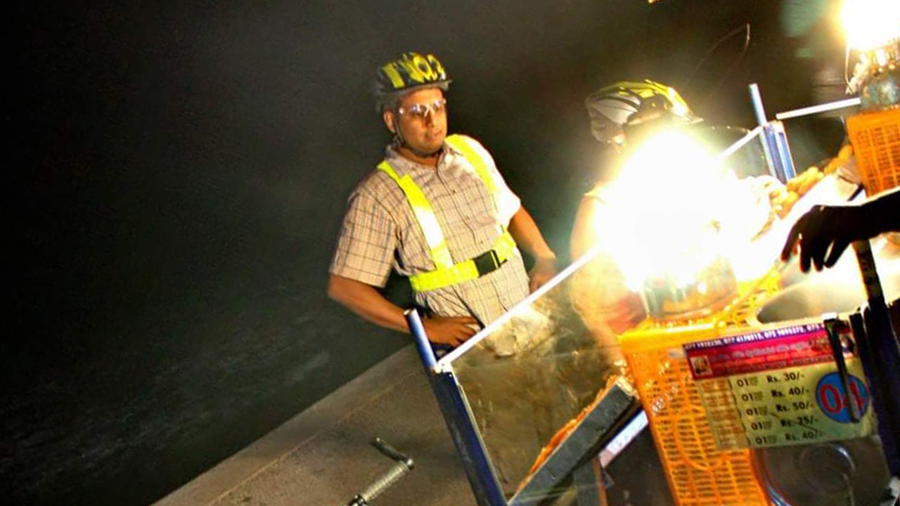 Cyklistický výlet s pouličním jídlem z Colomba